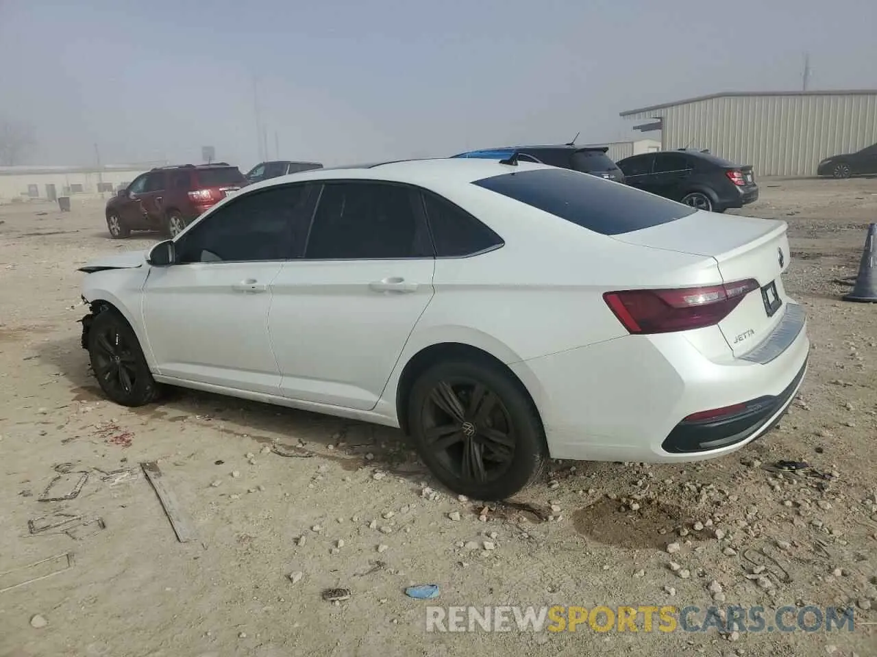 2 fotografías del automóvil dañado 3VW7M7BU0RM067829 VOLKSWAGEN JETTA 2024