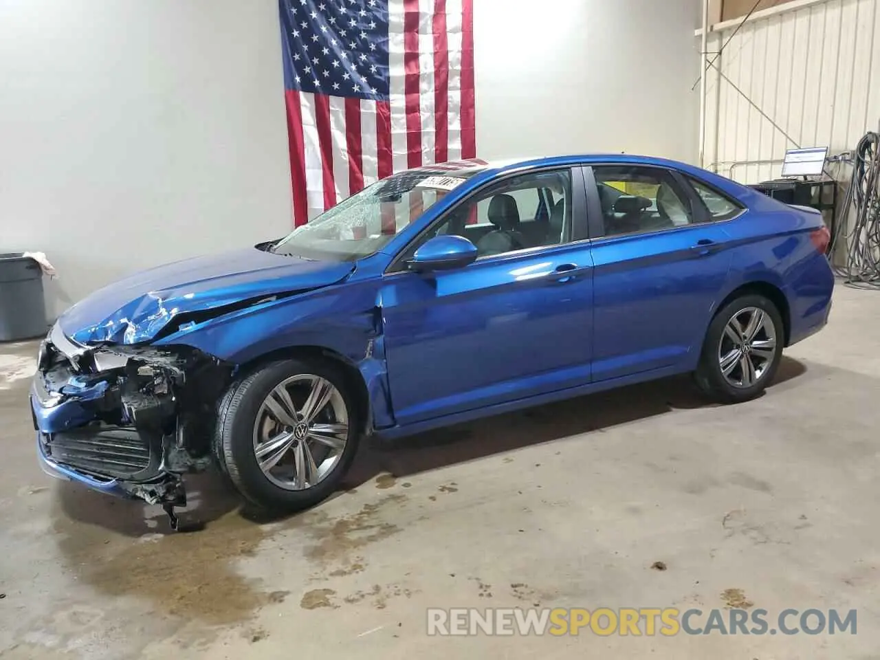 1 fotografías del automóvil dañado 3VW7M7BU1RM024276 VOLKSWAGEN JETTA 2024