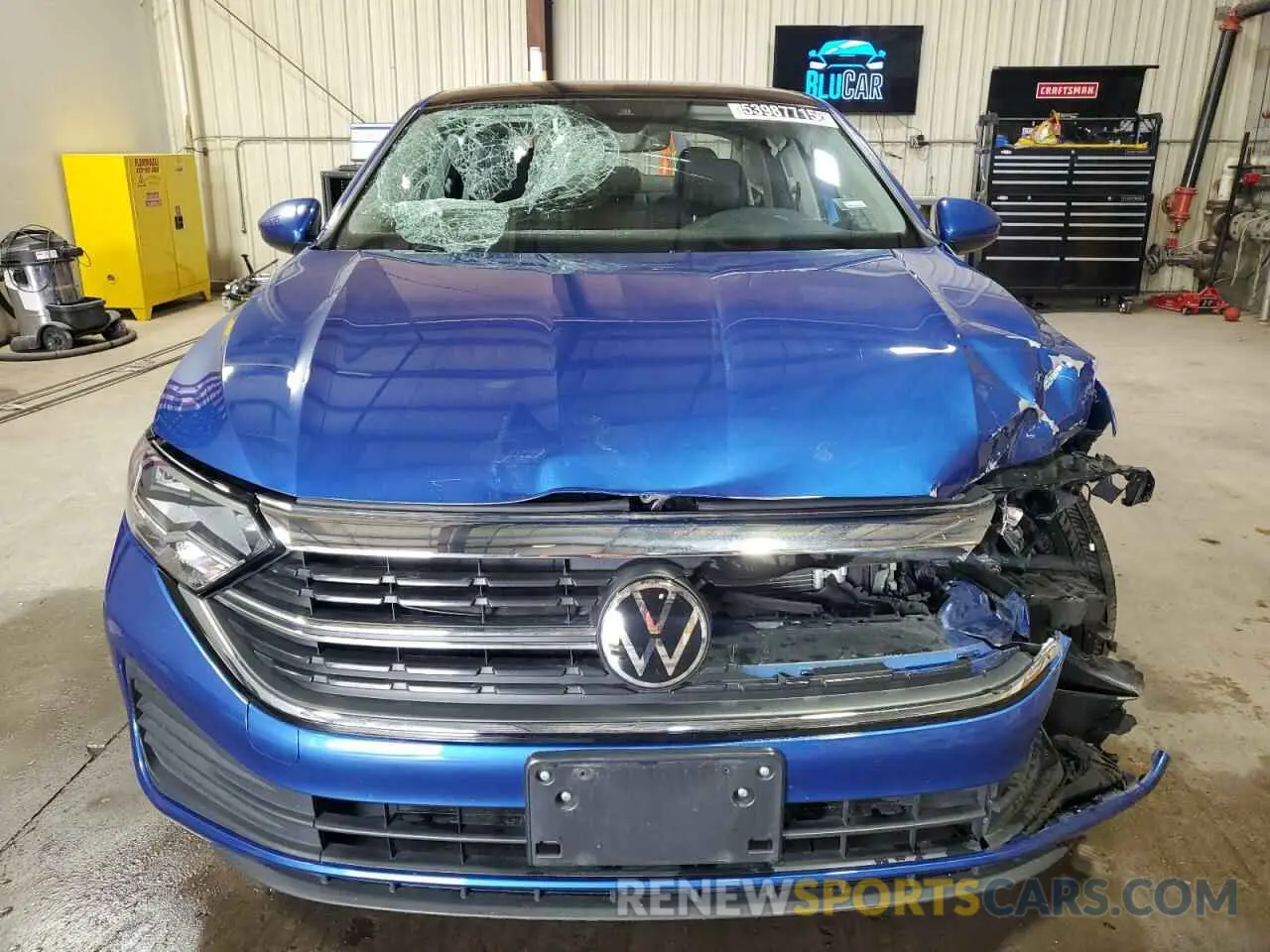 5 fotografías del automóvil dañado 3VW7M7BU1RM024276 VOLKSWAGEN JETTA 2024