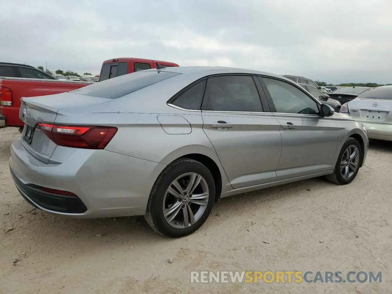 3 fotografías del automóvil dañado 3VW7M7BU1RM057245 VOLKSWAGEN JETTA 2024