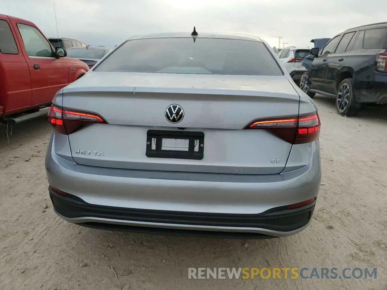 6 fotografías del automóvil dañado 3VW7M7BU1RM057245 VOLKSWAGEN JETTA 2024