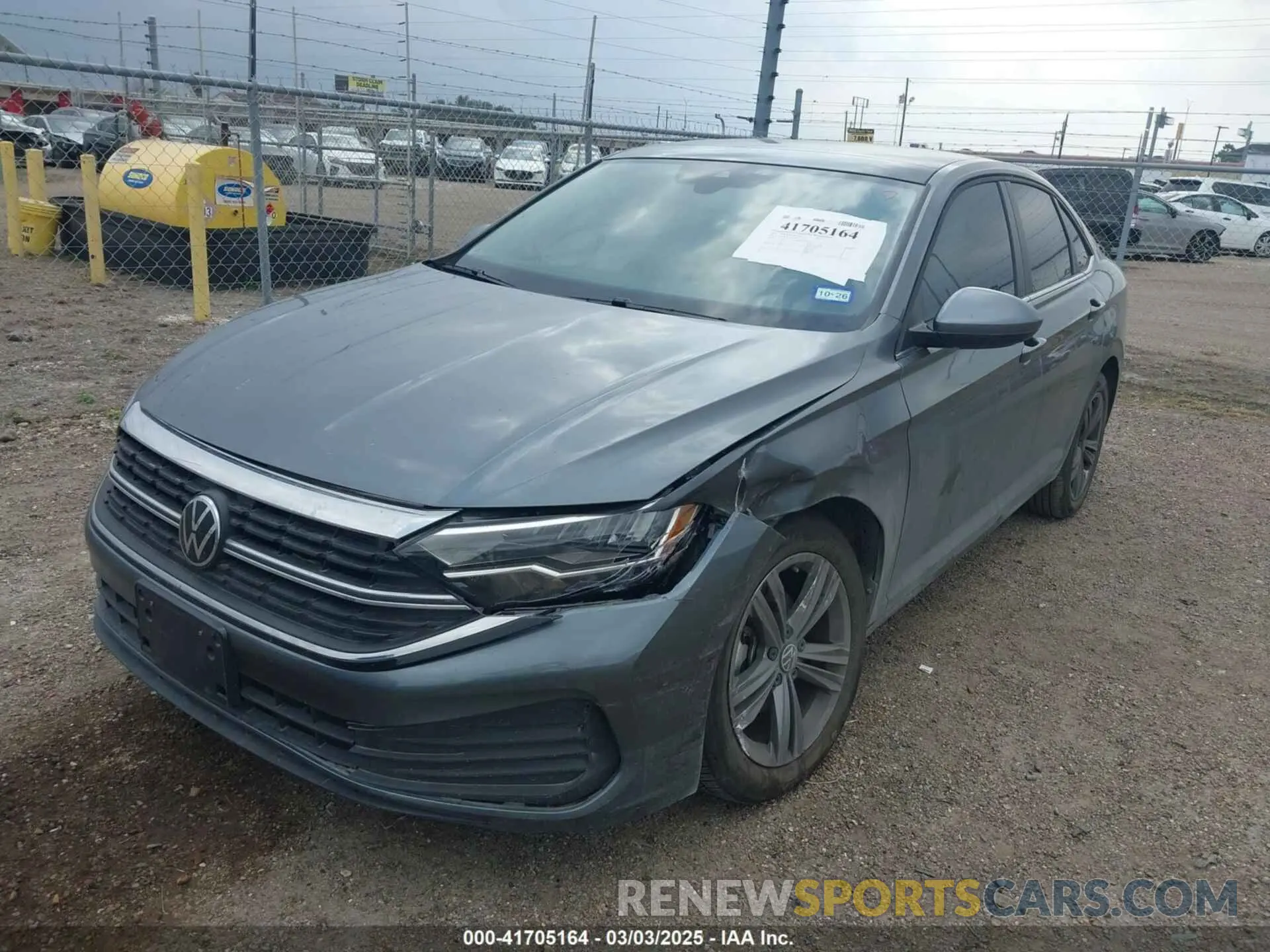 6 fotografías del automóvil dañado 3VW7M7BU1RM075258 VOLKSWAGEN JETTA 2024