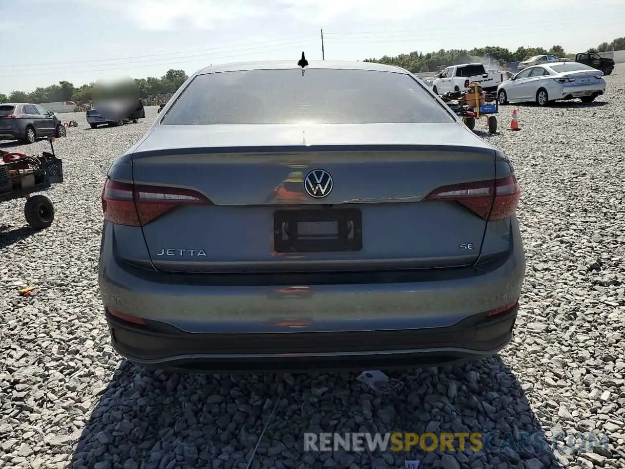 6 fotografías del automóvil dañado 3VW7M7BU2RM007230 VOLKSWAGEN JETTA 2024