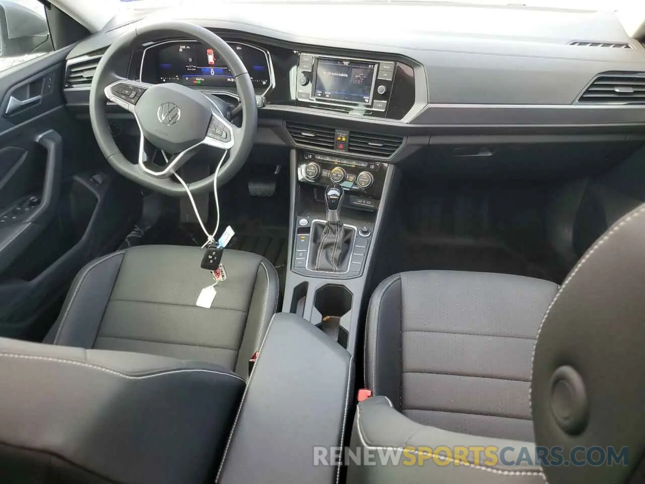 8 fotografías del automóvil dañado 3VW7M7BU2RM059151 VOLKSWAGEN JETTA 2024