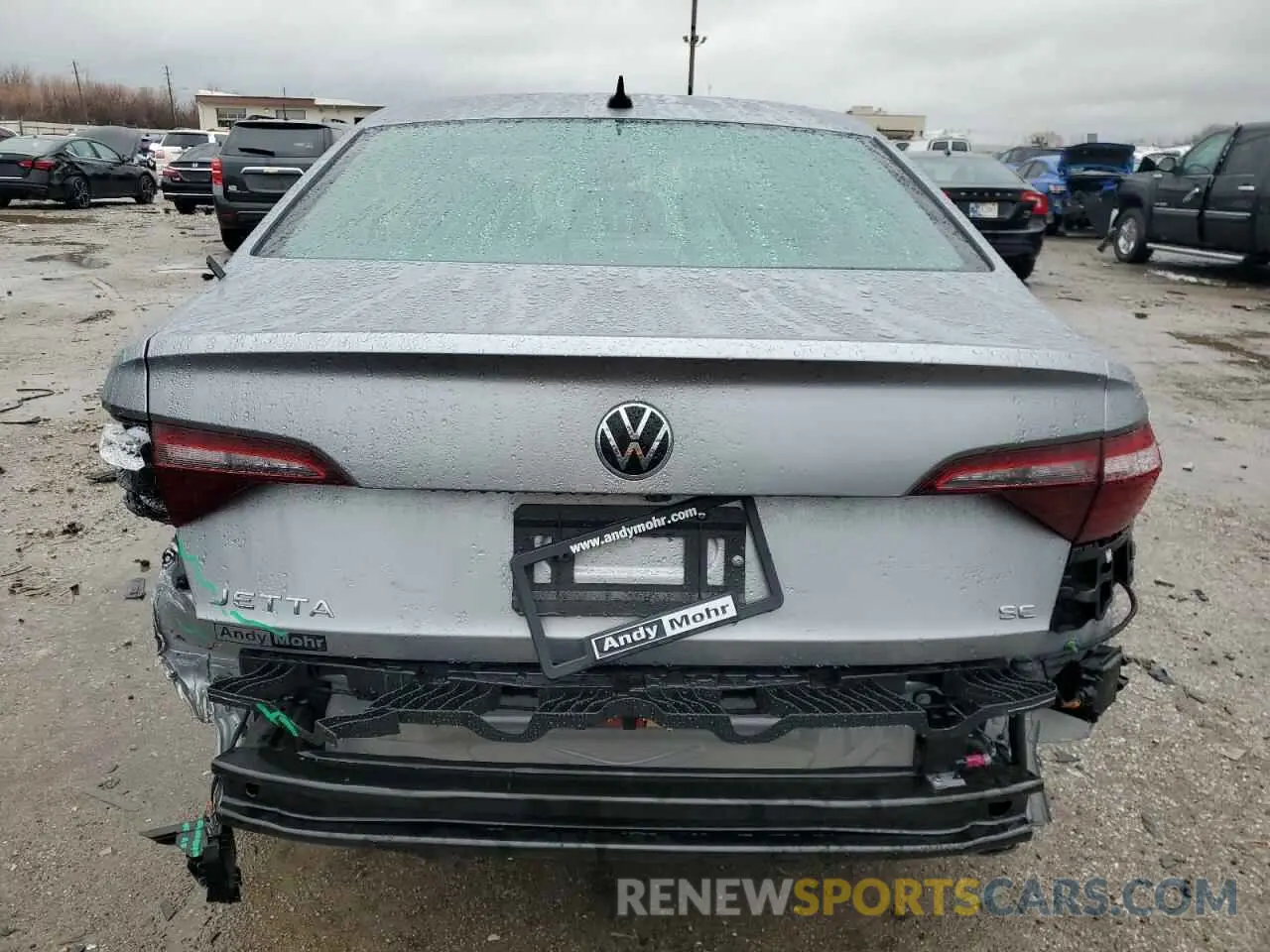 6 fotografías del automóvil dañado 3VW7M7BU2RM096796 VOLKSWAGEN JETTA 2024