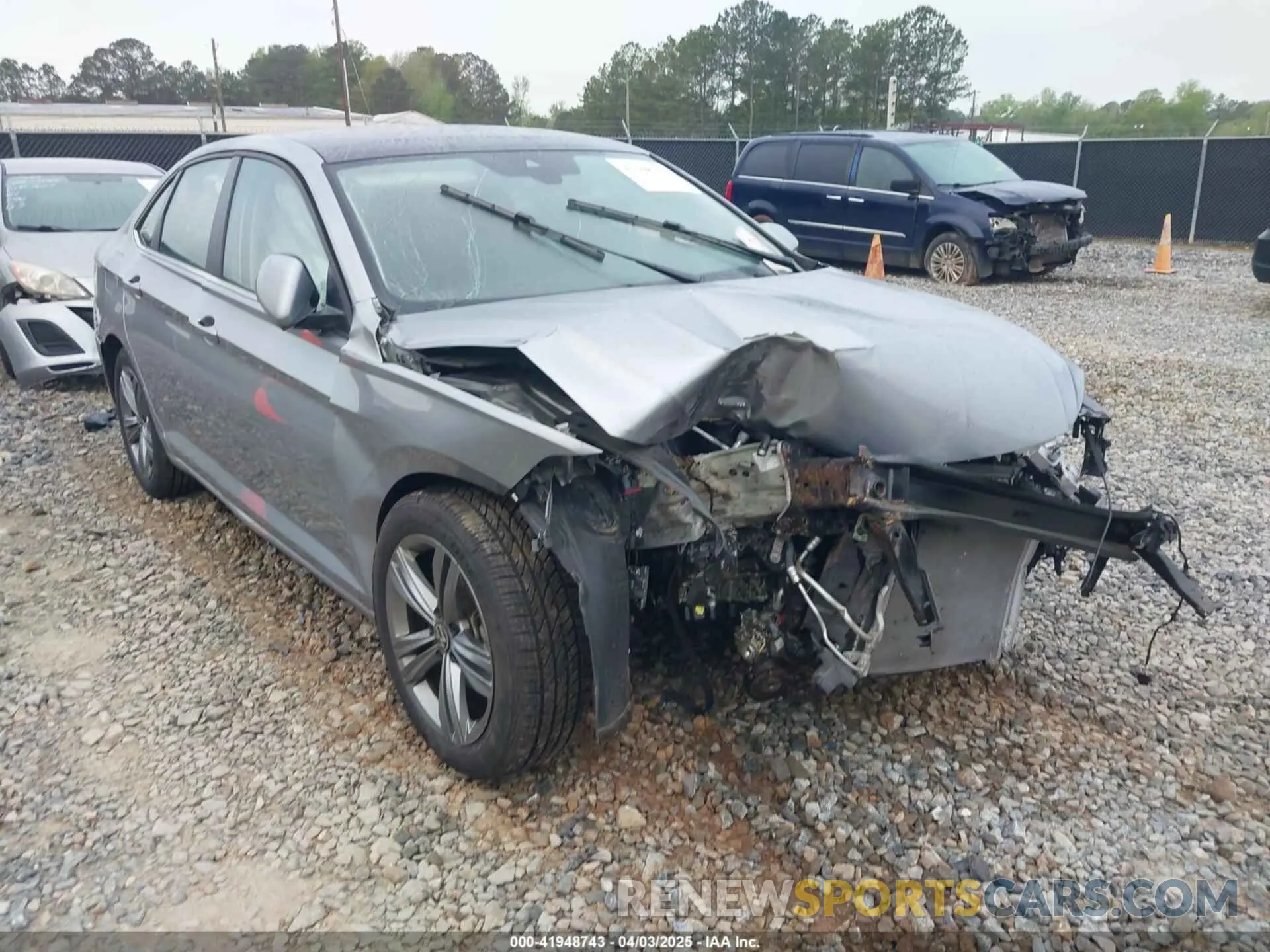 1 fotografías del automóvil dañado 3VW7M7BU3RM004661 VOLKSWAGEN JETTA 2024