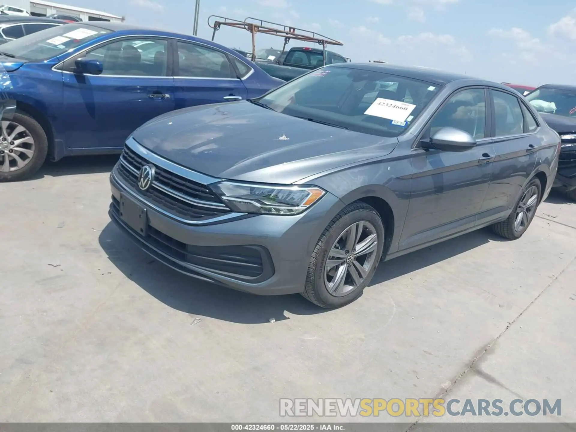 2 fotografías del automóvil dañado 3VW7M7BU4RM023946 VOLKSWAGEN JETTA 2024