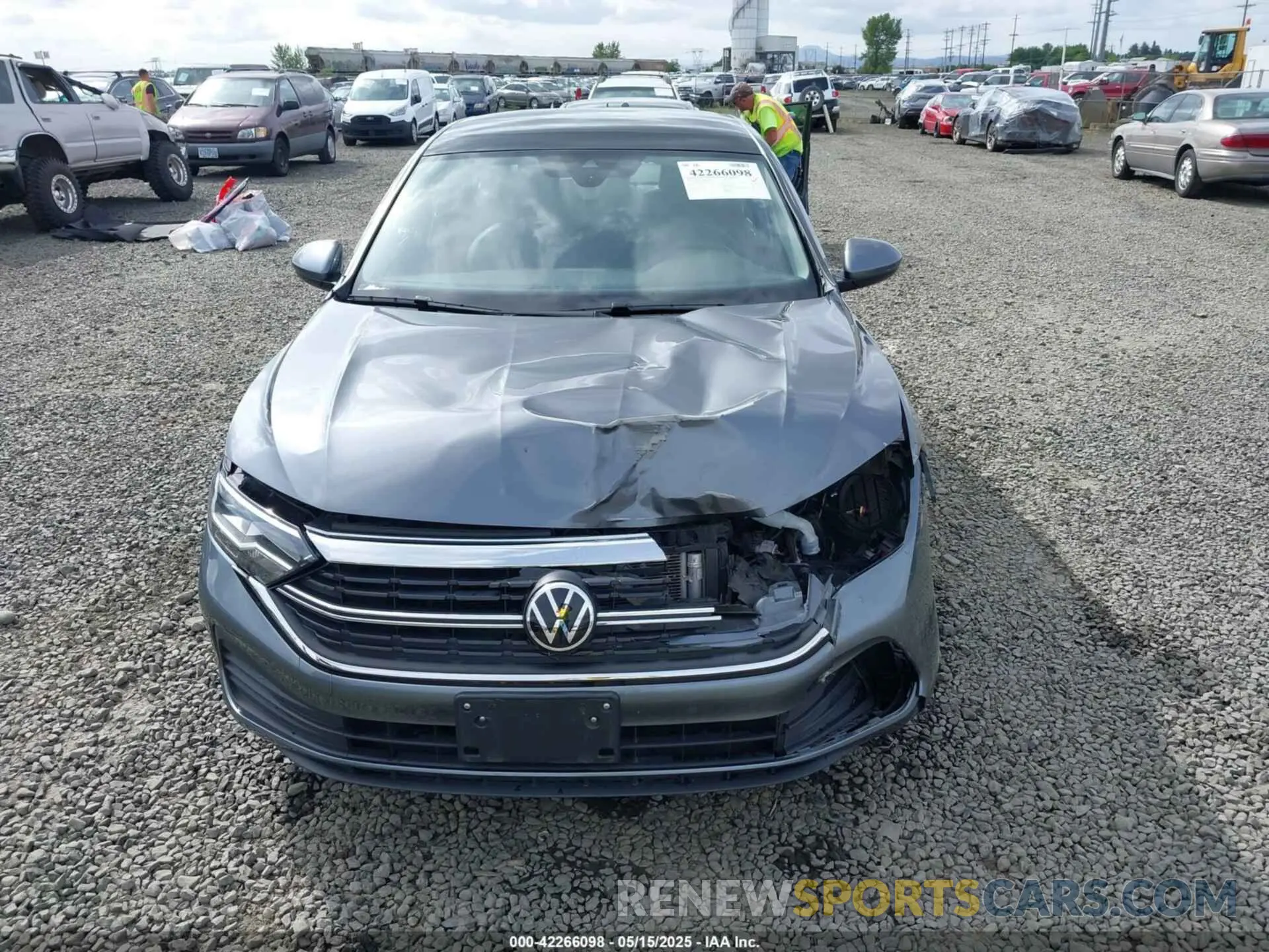 12 fotografías del automóvil dañado 3VW7M7BU4RM057045 VOLKSWAGEN JETTA 2024