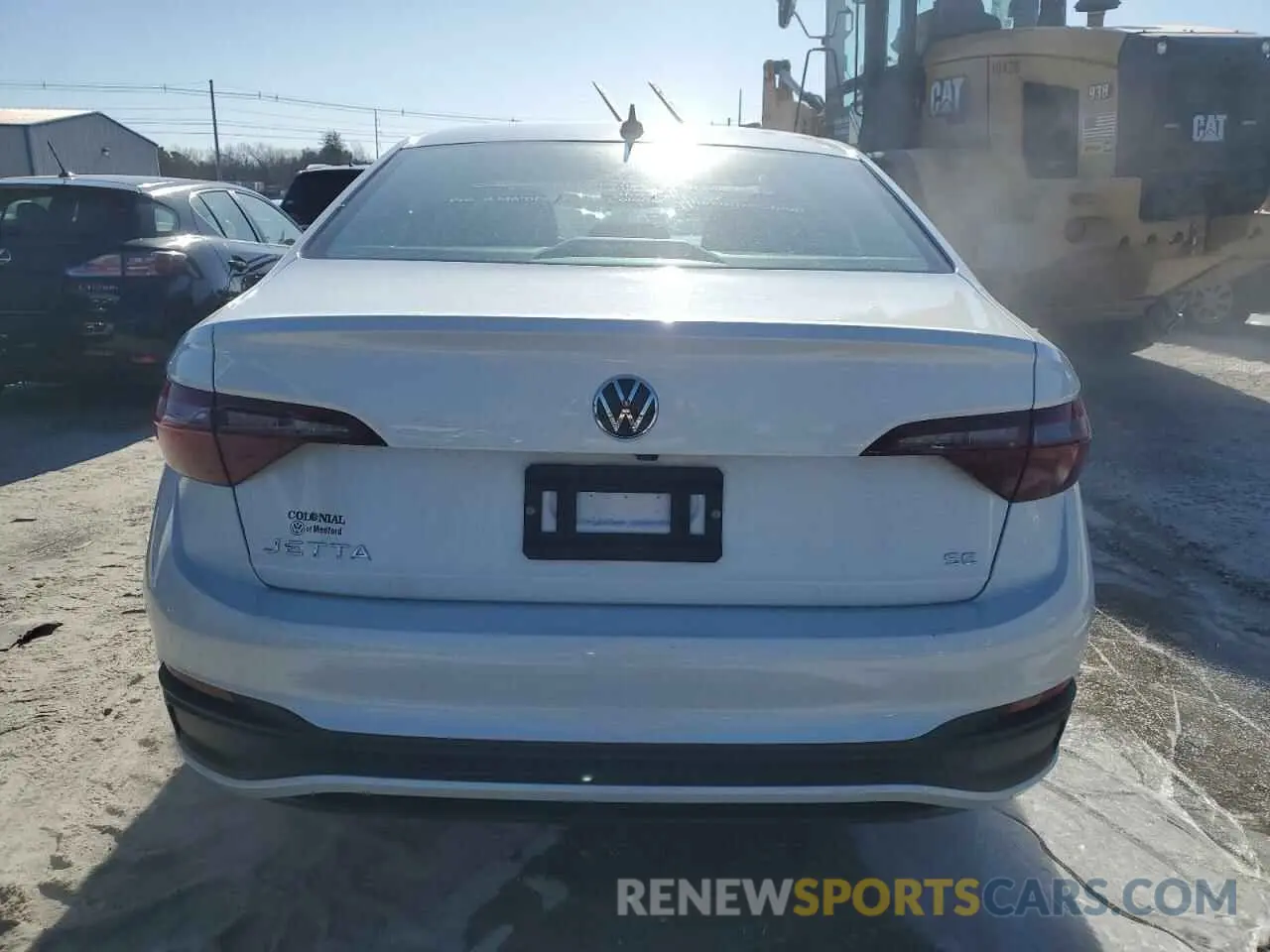 6 fotografías del automóvil dañado 3VW7M7BU4RM077733 VOLKSWAGEN JETTA 2024