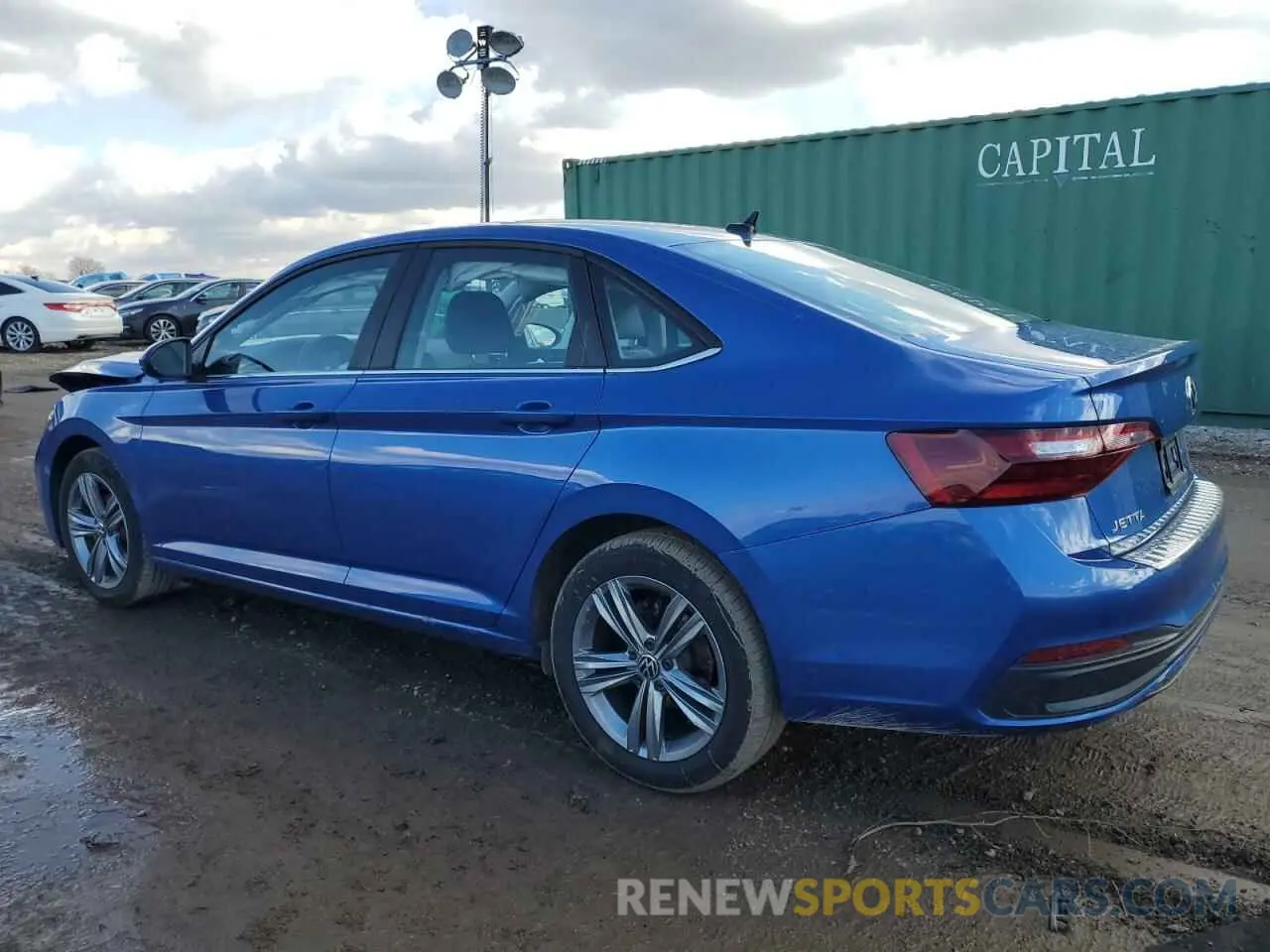 2 fotografías del automóvil dañado 3VW7M7BU5RM007545 VOLKSWAGEN JETTA 2024