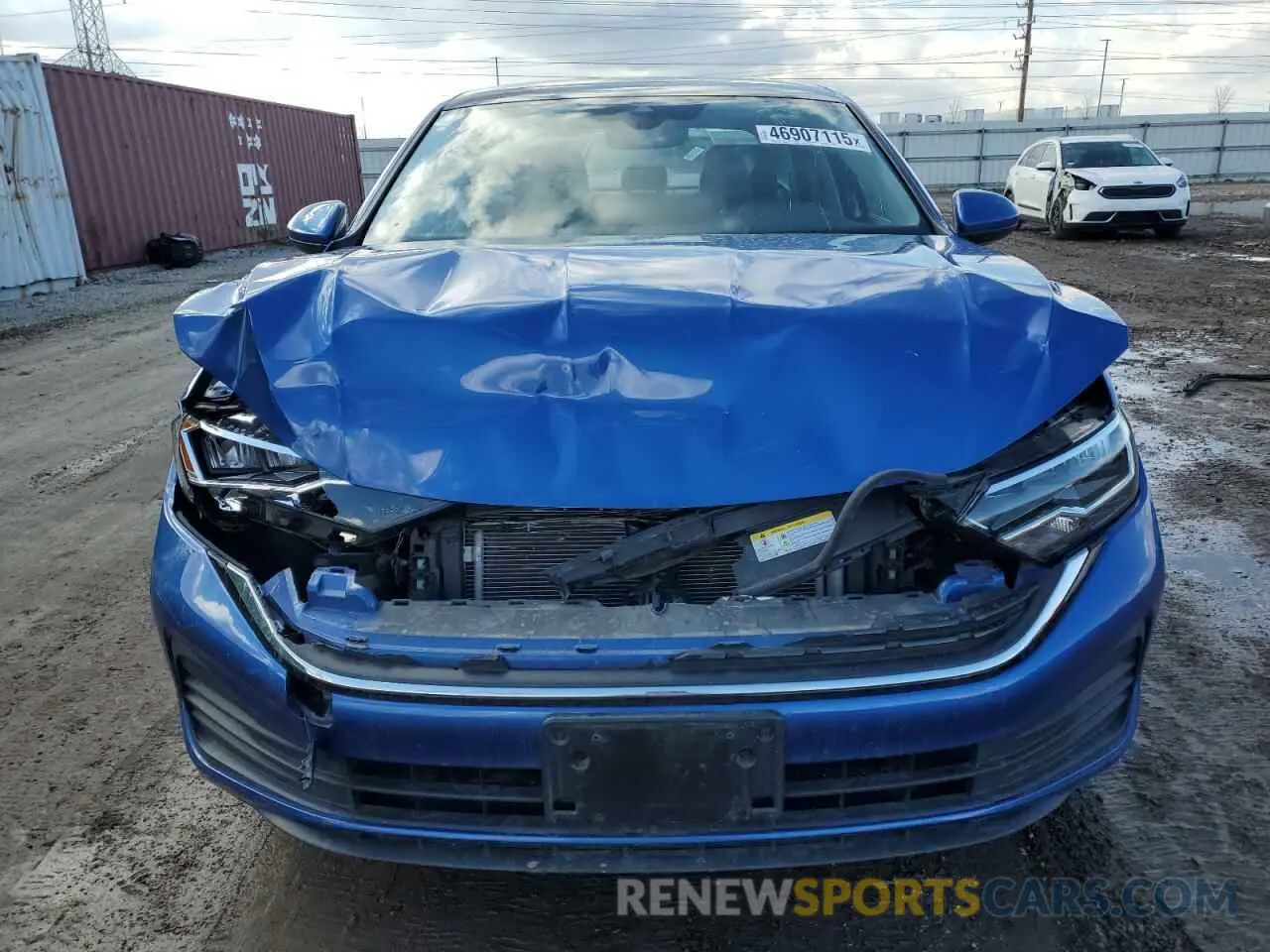 5 fotografías del automóvil dañado 3VW7M7BU5RM007545 VOLKSWAGEN JETTA 2024
