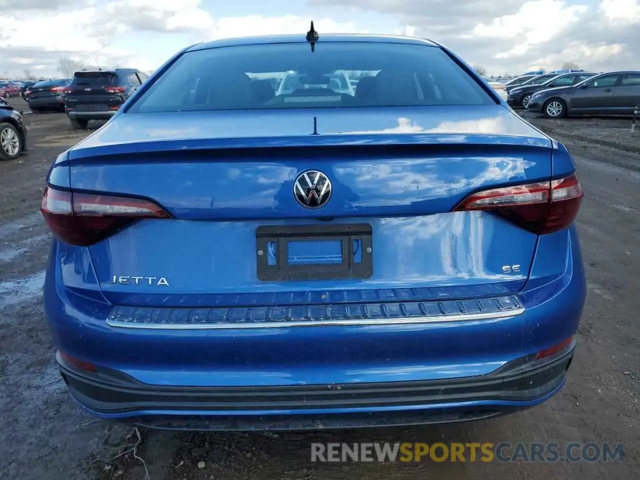 6 fotografías del automóvil dañado 3VW7M7BU5RM007545 VOLKSWAGEN JETTA 2024