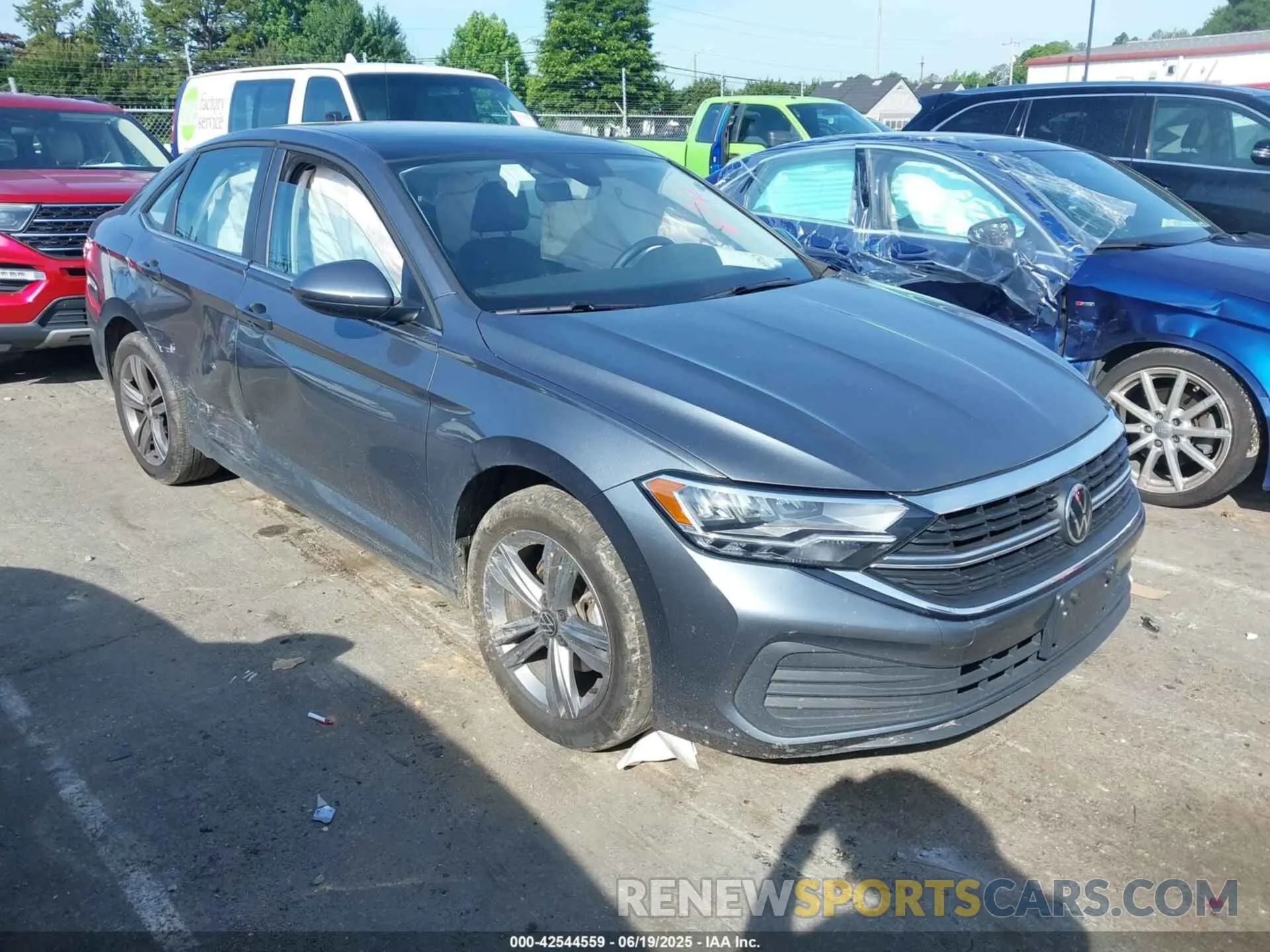 1 fotografías del automóvil dañado 3VW7M7BU5RM023339 VOLKSWAGEN JETTA 2024