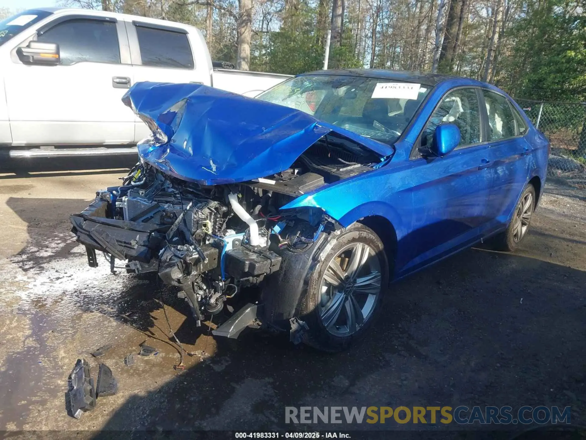2 fotografías del automóvil dañado 3VW7M7BU5RM057412 VOLKSWAGEN JETTA 2024