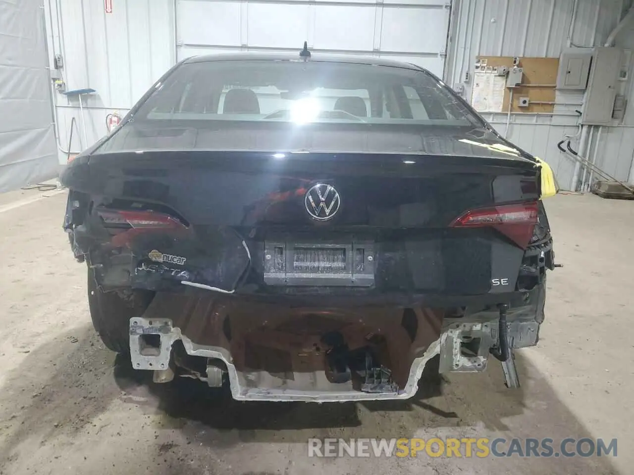 6 fotografías del automóvil dañado 3VW7M7BU6RM043907 VOLKSWAGEN JETTA 2024