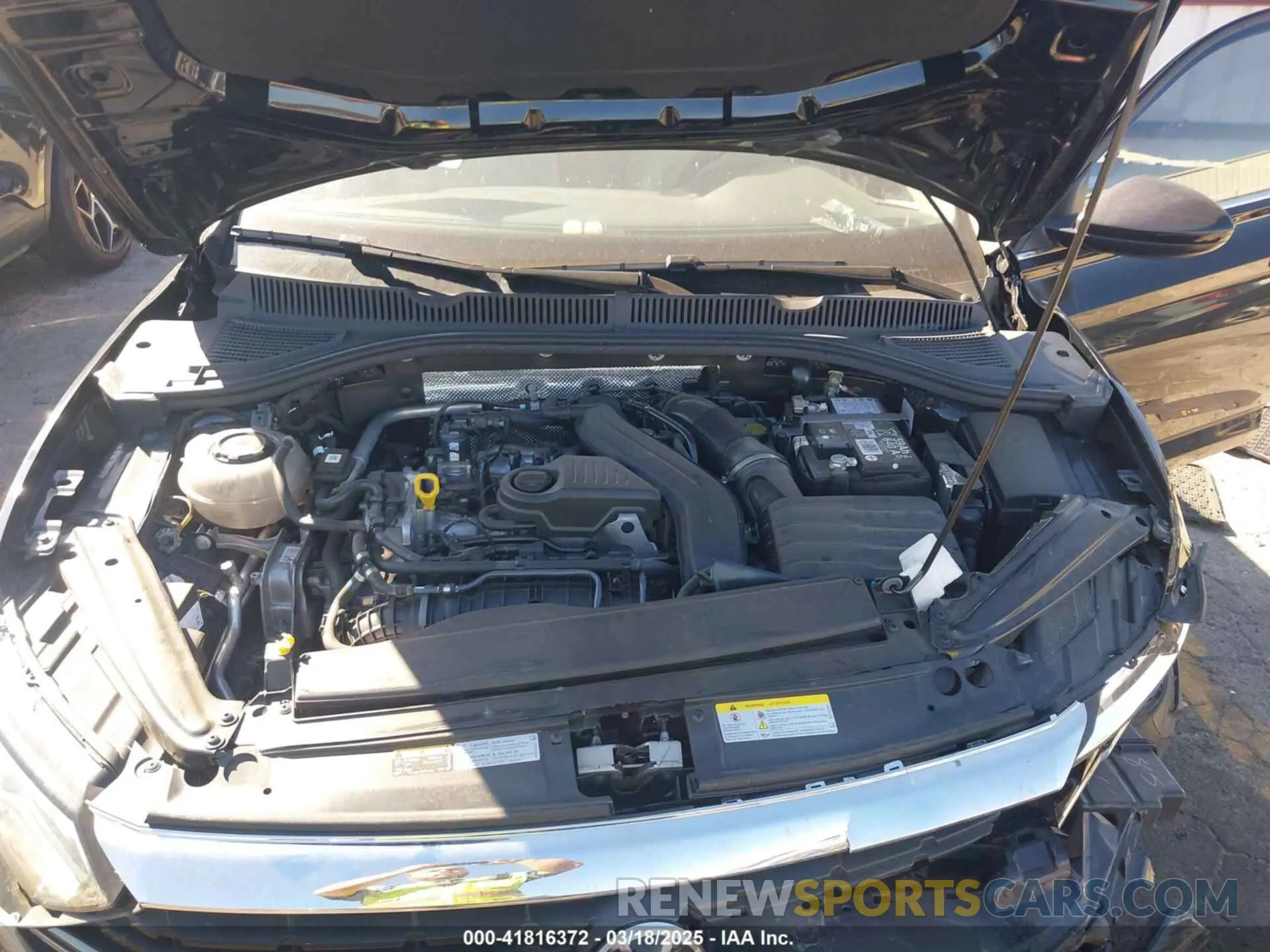 10 fotografías del automóvil dañado 3VW7M7BU7RM001519 VOLKSWAGEN JETTA 2024