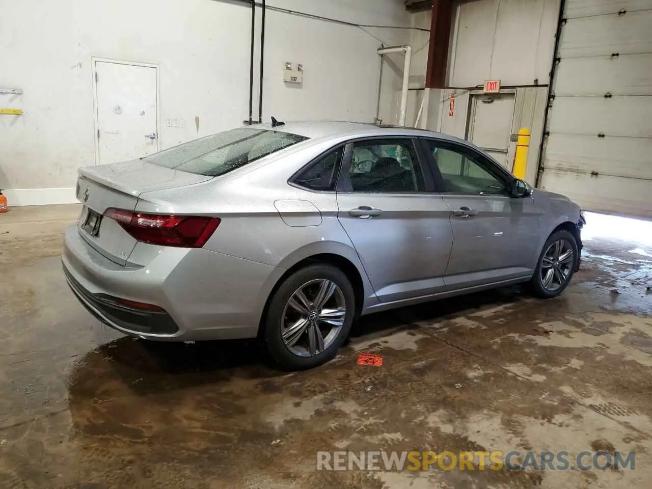 3 fotografías del automóvil dañado 3VW7M7BU7RM034939 VOLKSWAGEN JETTA 2024