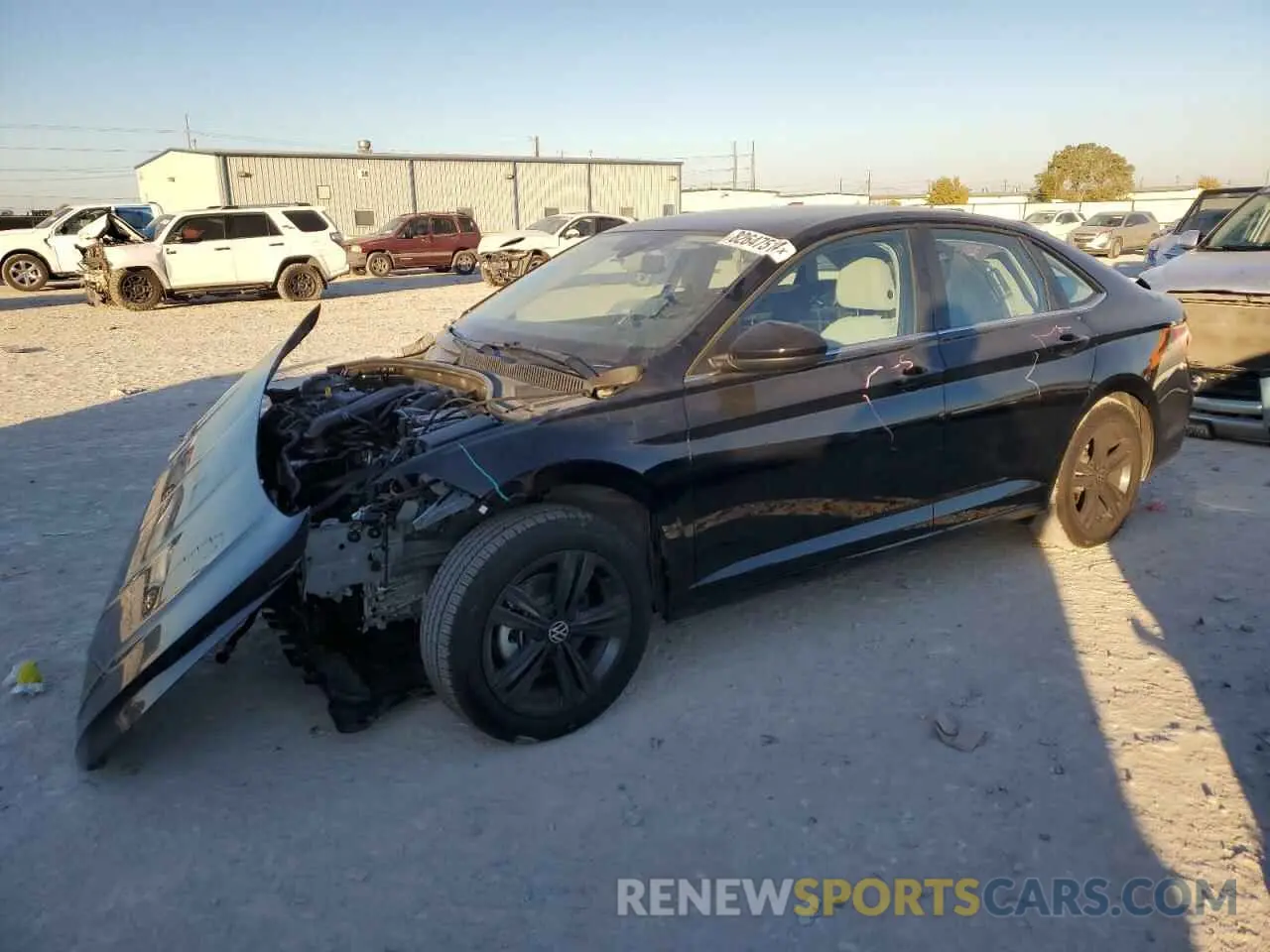 1 fotografías del automóvil dañado 3VW7M7BU7RM095658 VOLKSWAGEN JETTA 2024