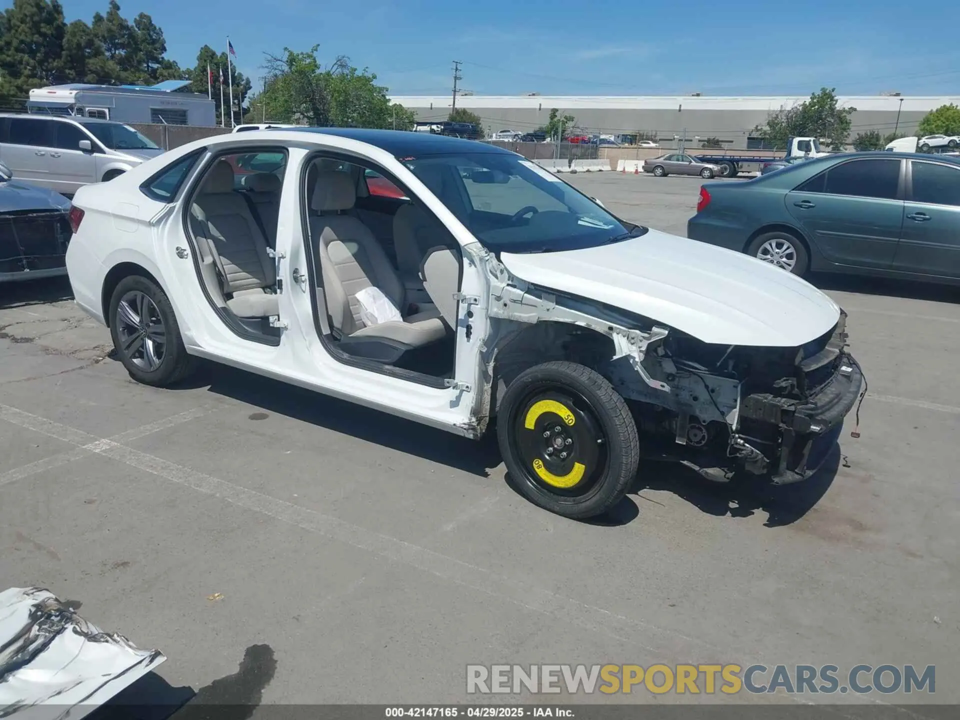 1 fotografías del automóvil dañado 3VW7M7BU8RM012206 VOLKSWAGEN JETTA 2024