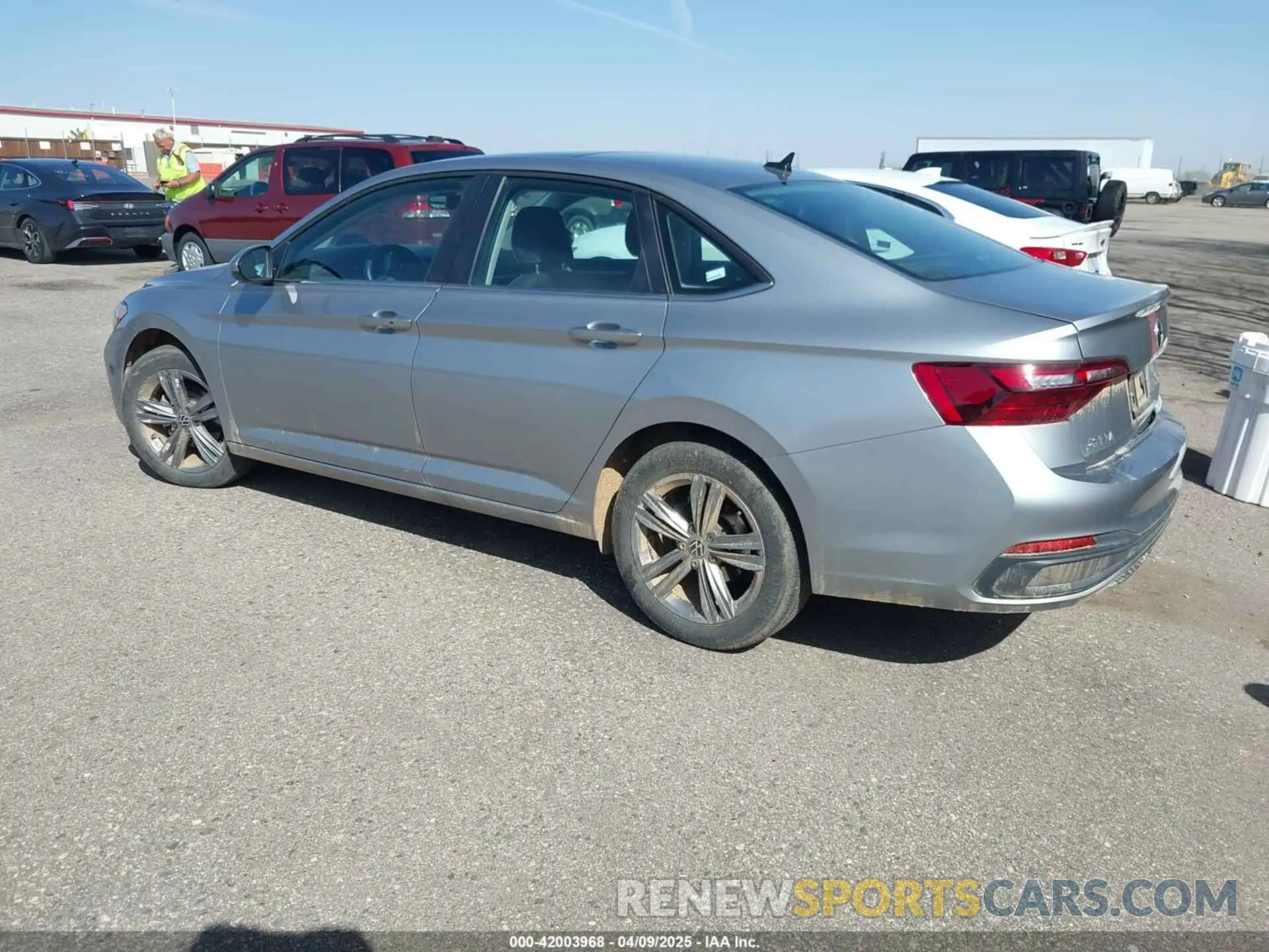 3 fotografías del automóvil dañado 3VW7M7BU9RM000484 VOLKSWAGEN JETTA 2024