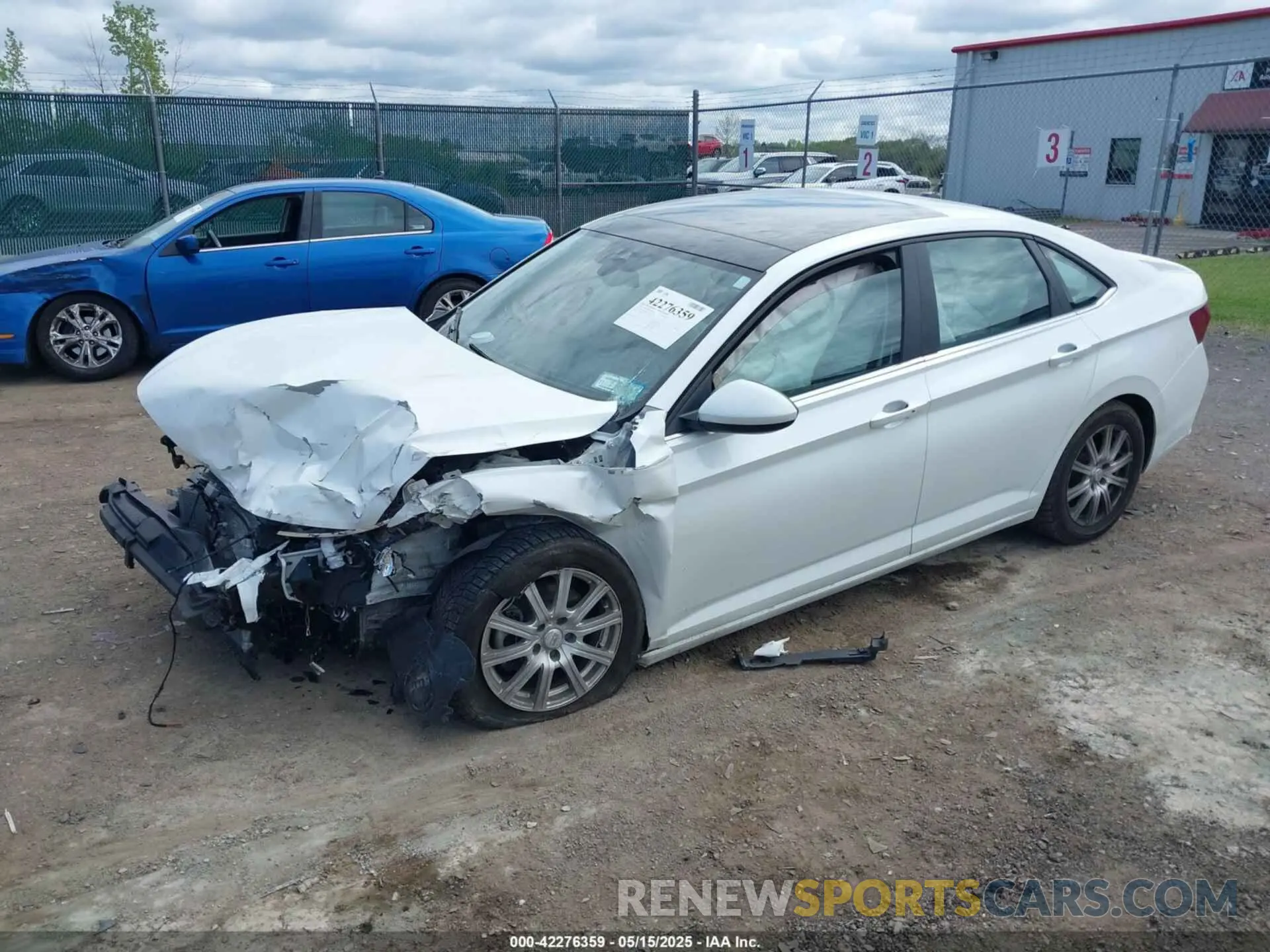 2 fotografías del automóvil dañado 3VW7M7BU9RM019360 VOLKSWAGEN JETTA 2024