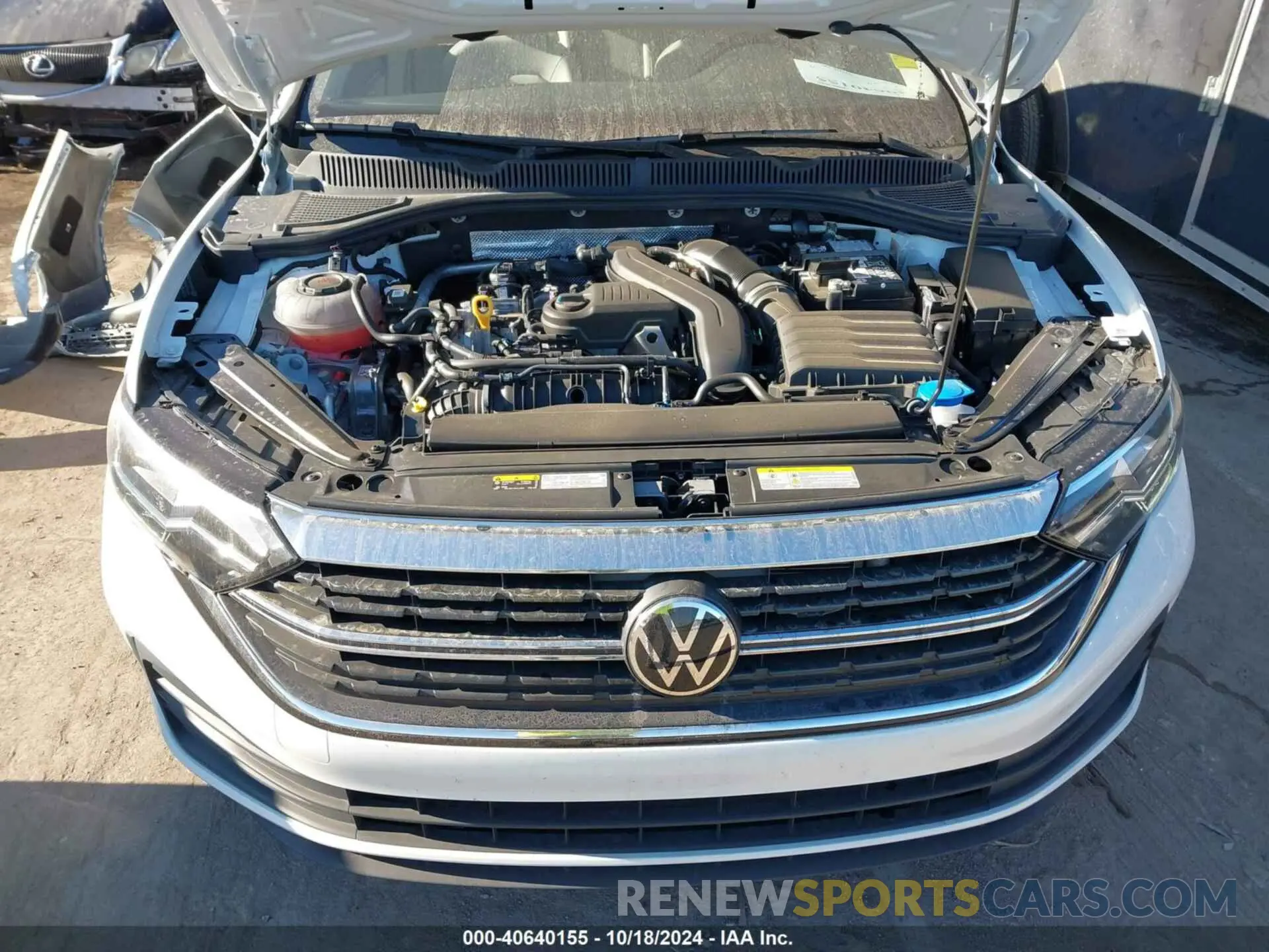 10 fotografías del automóvil dañado 3VW7M7BU9RM040435 VOLKSWAGEN JETTA 2024
