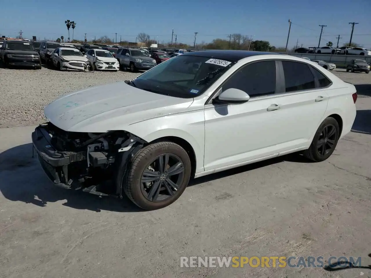 1 fotografías del automóvil dañado 3VW7M7BUXRM056384 VOLKSWAGEN JETTA 2024