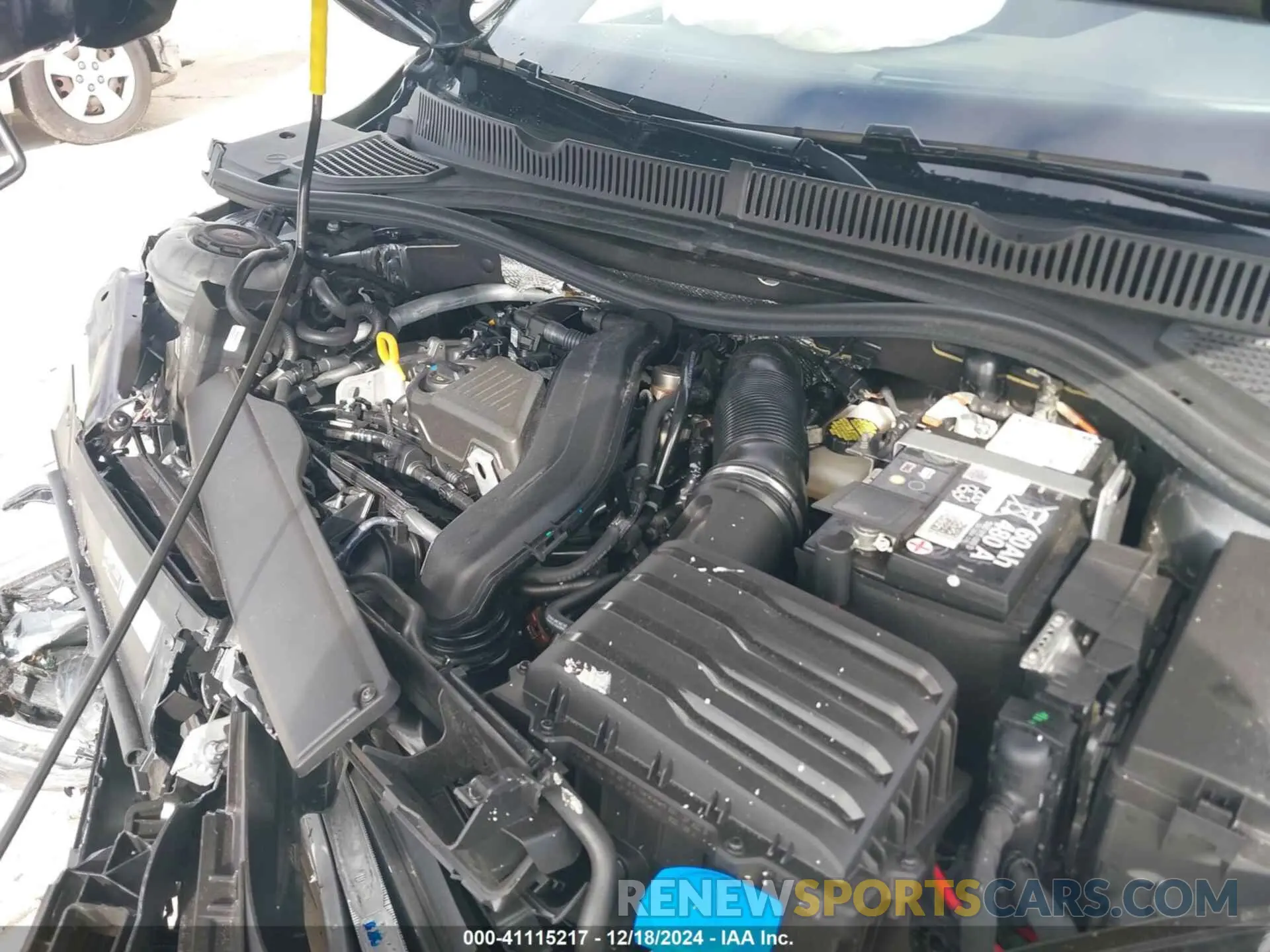 10 fotografías del automóvil dañado 3VWAM7BU0RM056206 VOLKSWAGEN JETTA 2024