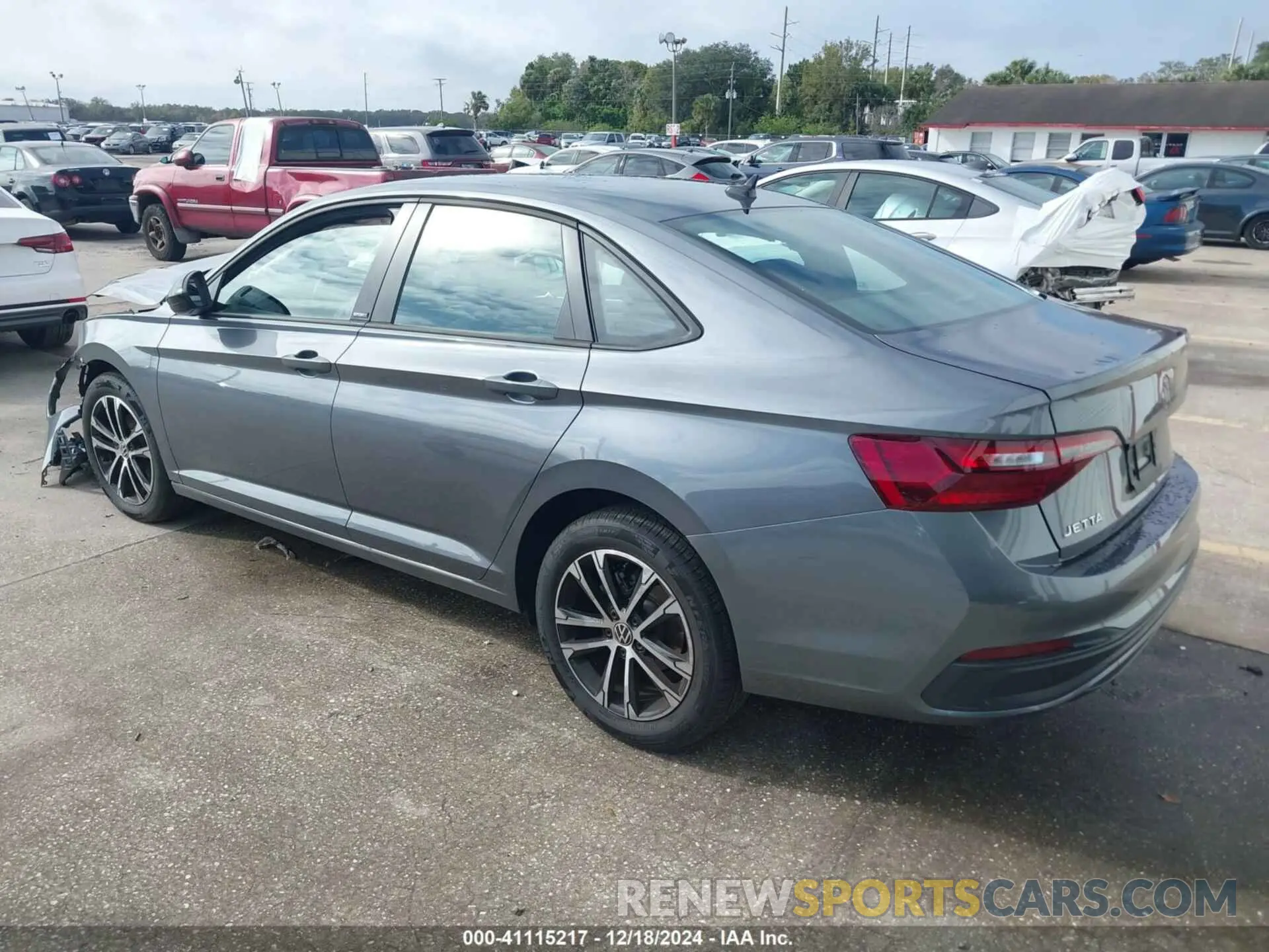 3 fotografías del automóvil dañado 3VWAM7BU0RM056206 VOLKSWAGEN JETTA 2024