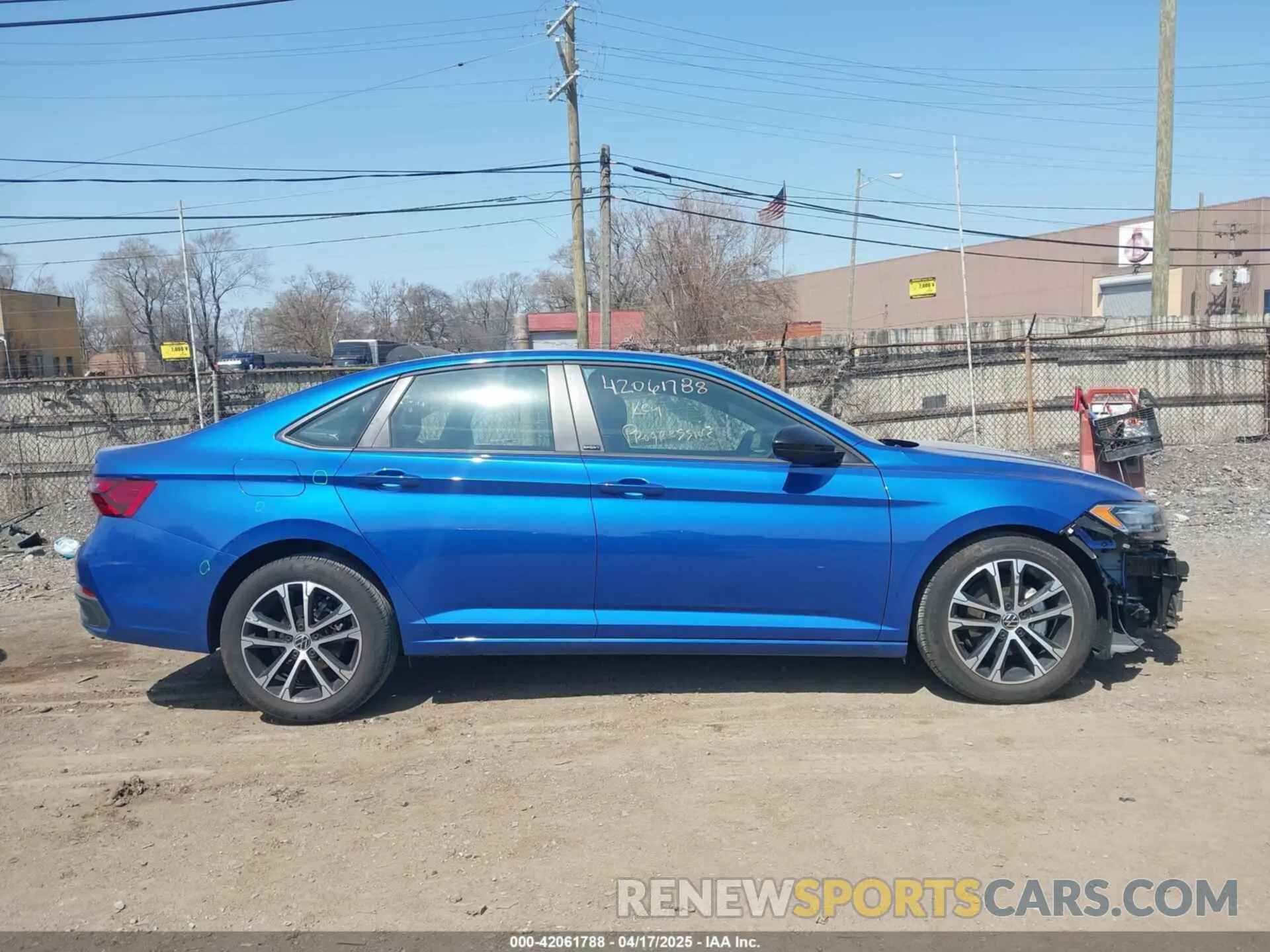 14 fotografías del automóvil dañado 3VWAM7BU3RM028884 VOLKSWAGEN JETTA 2024