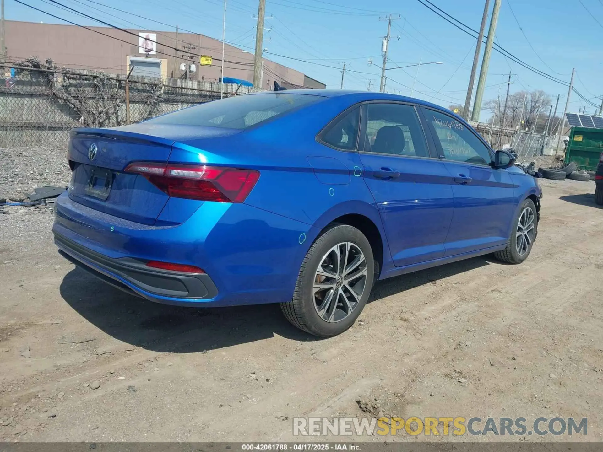 4 fotografías del automóvil dañado 3VWAM7BU3RM028884 VOLKSWAGEN JETTA 2024