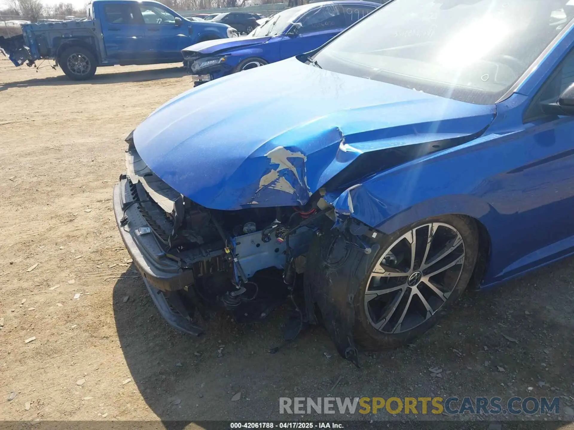6 fotografías del automóvil dañado 3VWAM7BU3RM028884 VOLKSWAGEN JETTA 2024