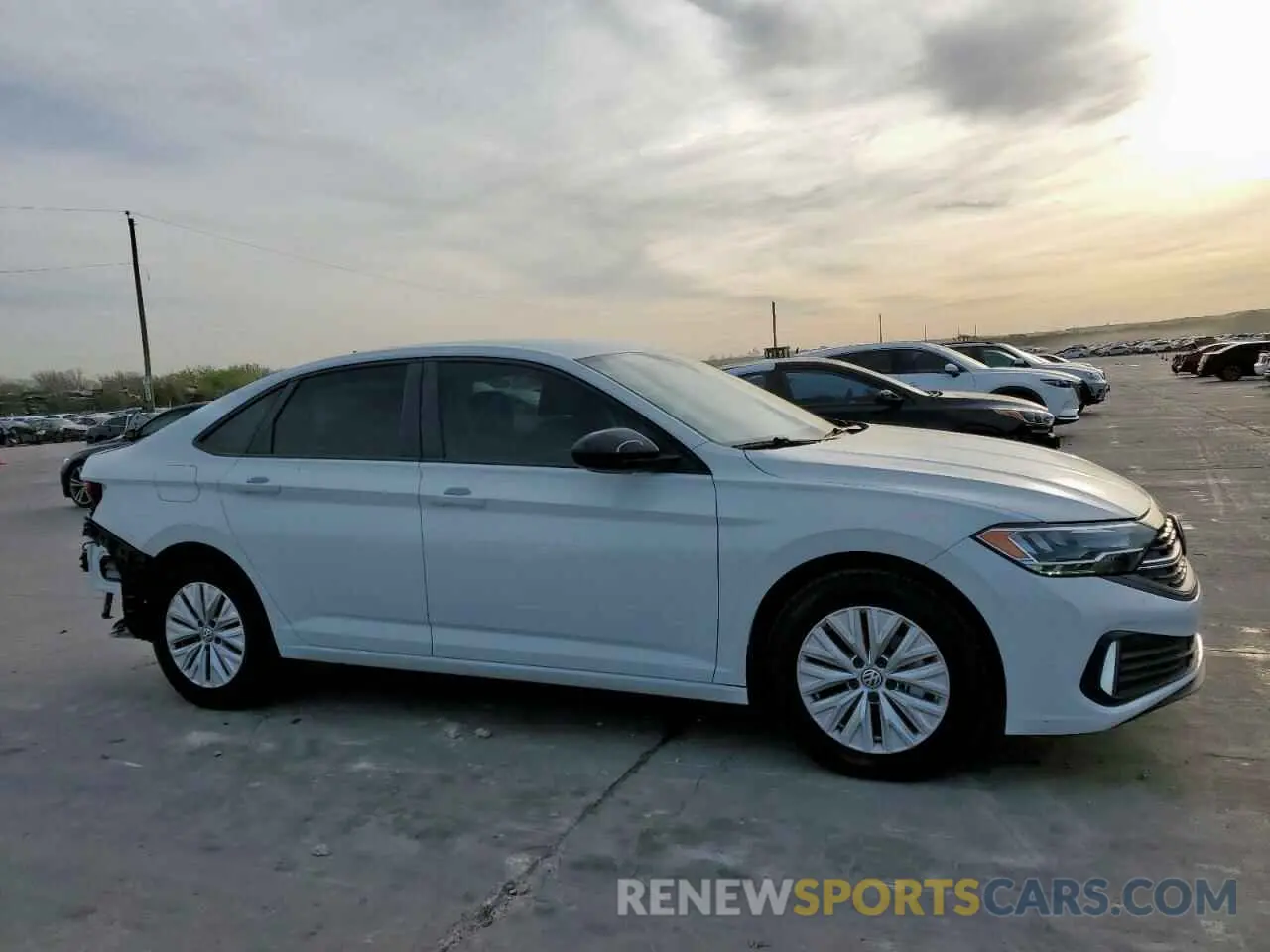 4 fotografías del automóvil dañado 3VWAM7BU3RM051209 VOLKSWAGEN JETTA 2024