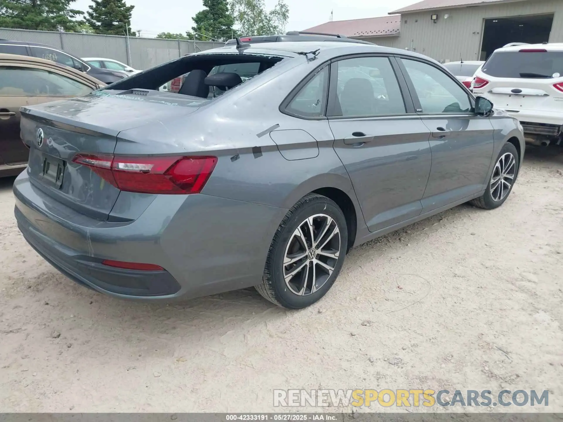 4 fotografías del automóvil dañado 3VWAM7BU4RM056953 VOLKSWAGEN JETTA 2024