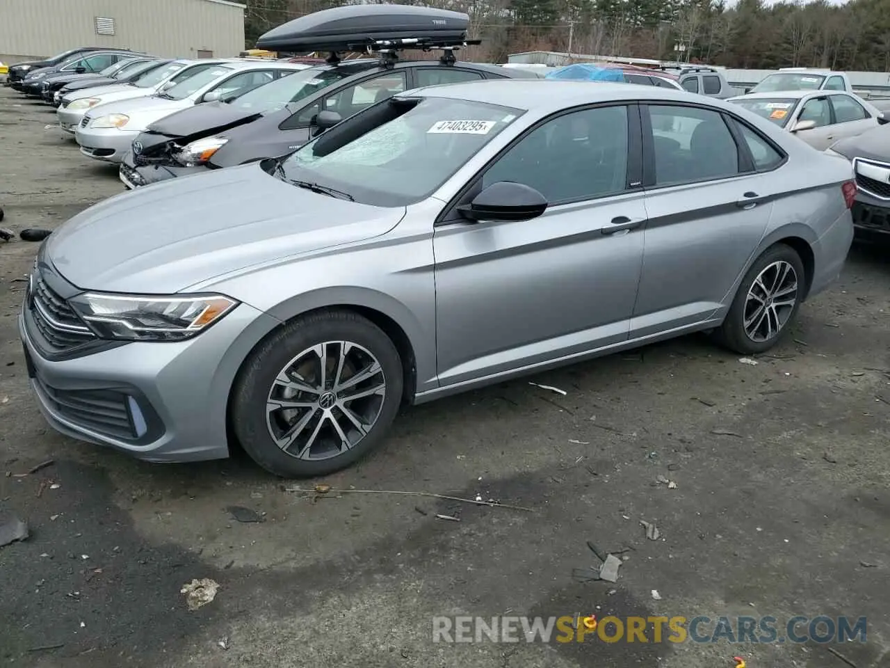 1 fotografías del automóvil dañado 3VWAM7BU6RM028443 VOLKSWAGEN JETTA 2024