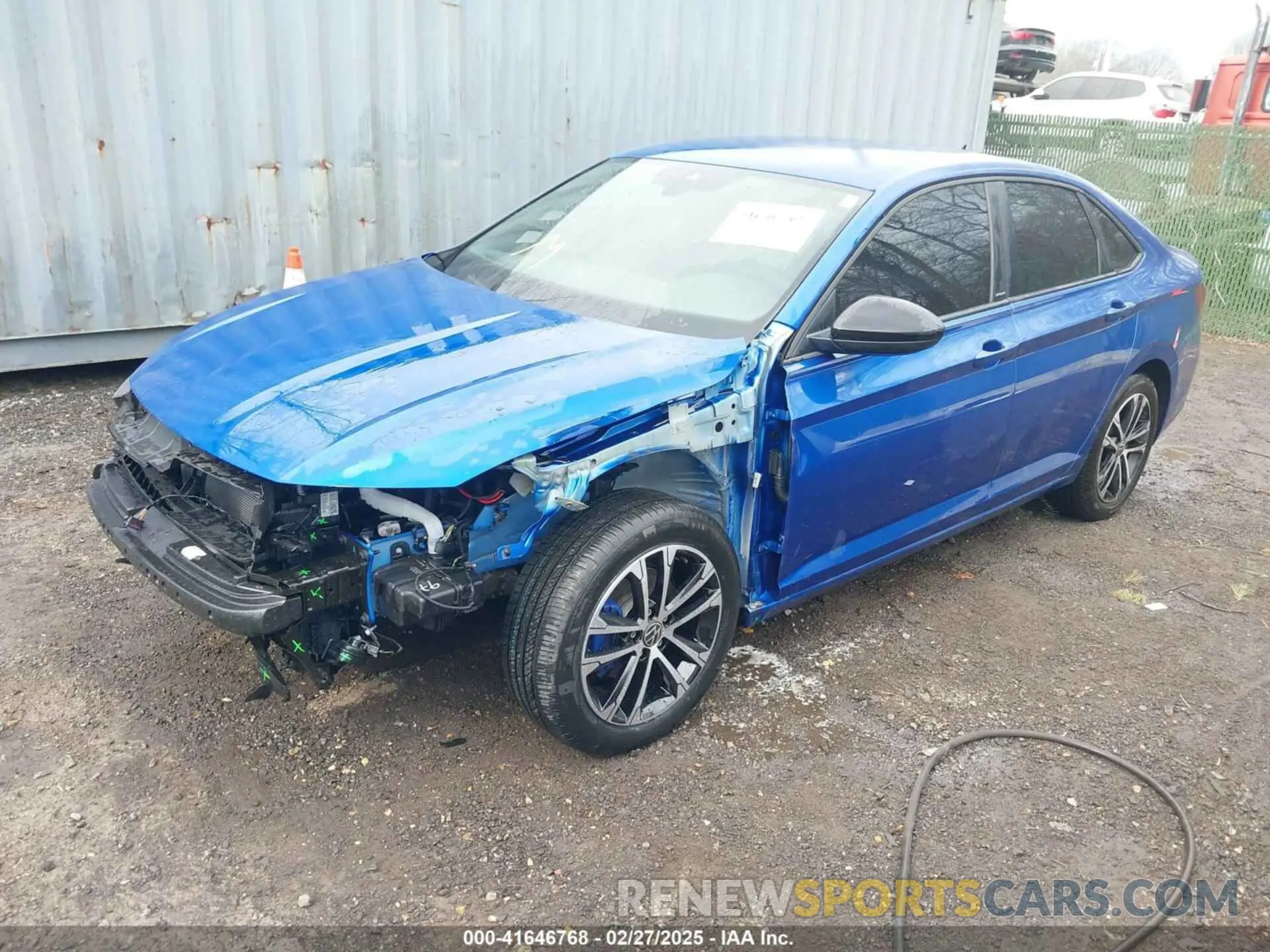 2 fotografías del automóvil dañado 3VWAM7BU7RM059667 VOLKSWAGEN JETTA 2024