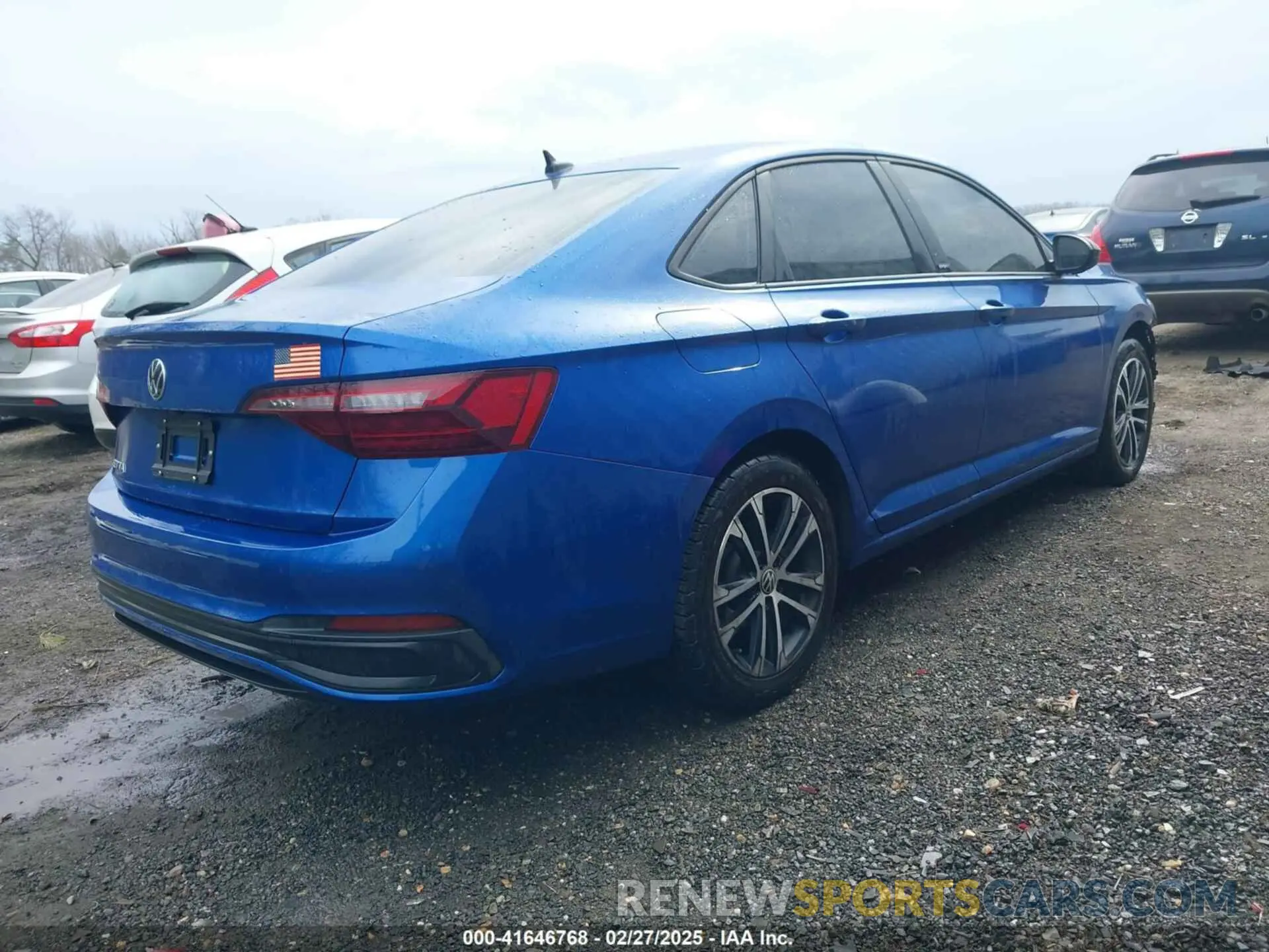 4 fotografías del automóvil dañado 3VWAM7BU7RM059667 VOLKSWAGEN JETTA 2024