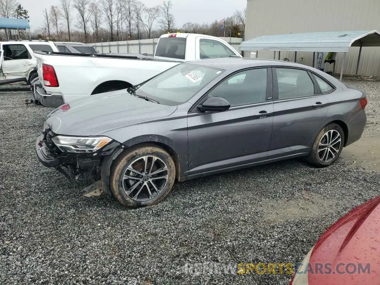 1 fotografías del automóvil dañado 3VWBM7BU0RM044626 VOLKSWAGEN JETTA 2024