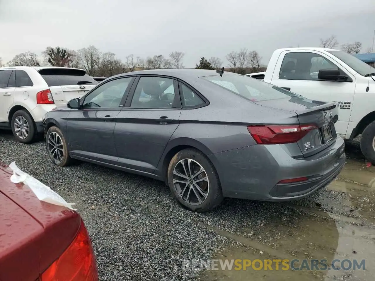 2 fotografías del automóvil dañado 3VWBM7BU0RM044626 VOLKSWAGEN JETTA 2024