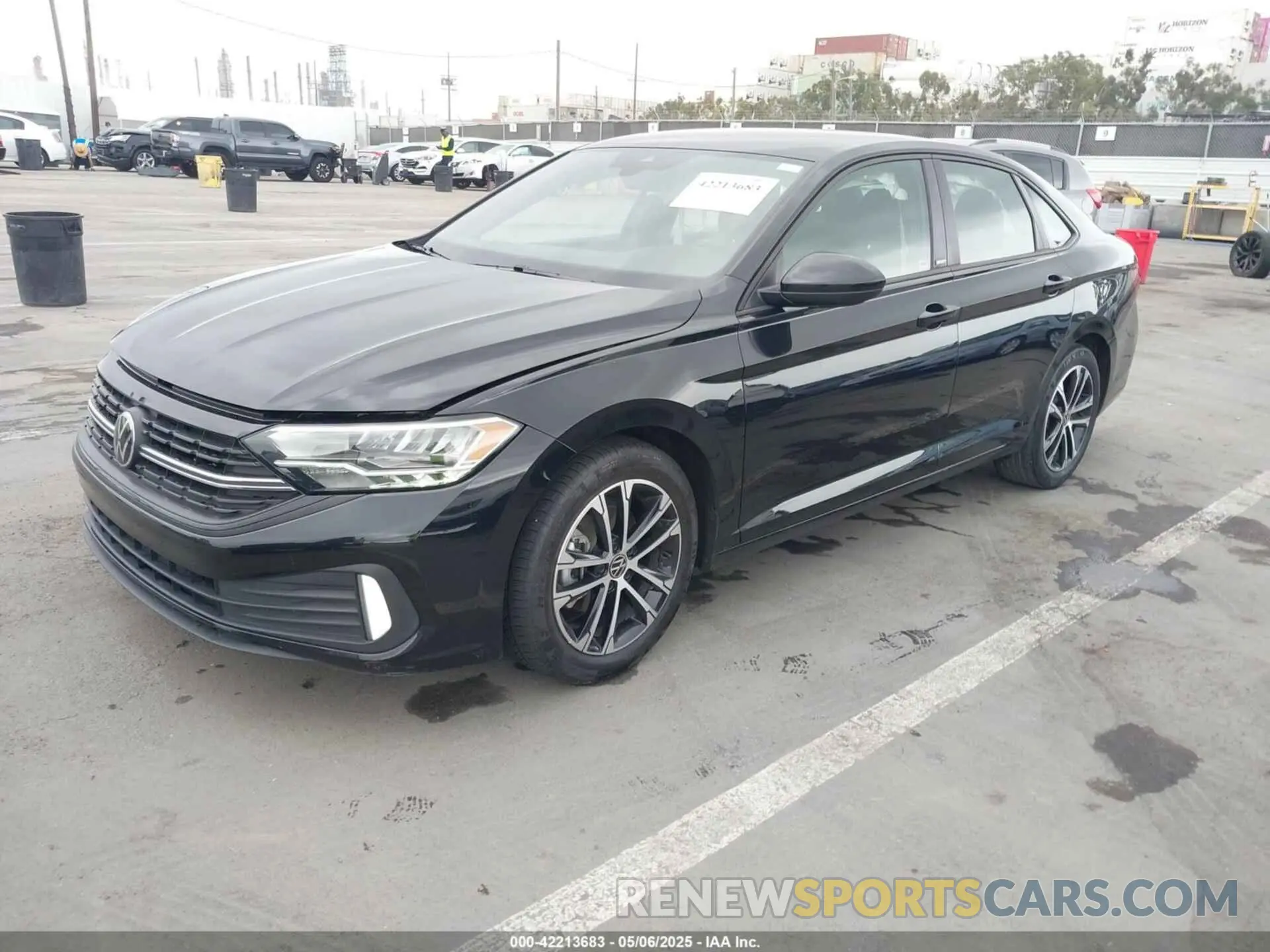2 fotografías del automóvil dañado 3VWBM7BU0RM050426 VOLKSWAGEN JETTA 2024