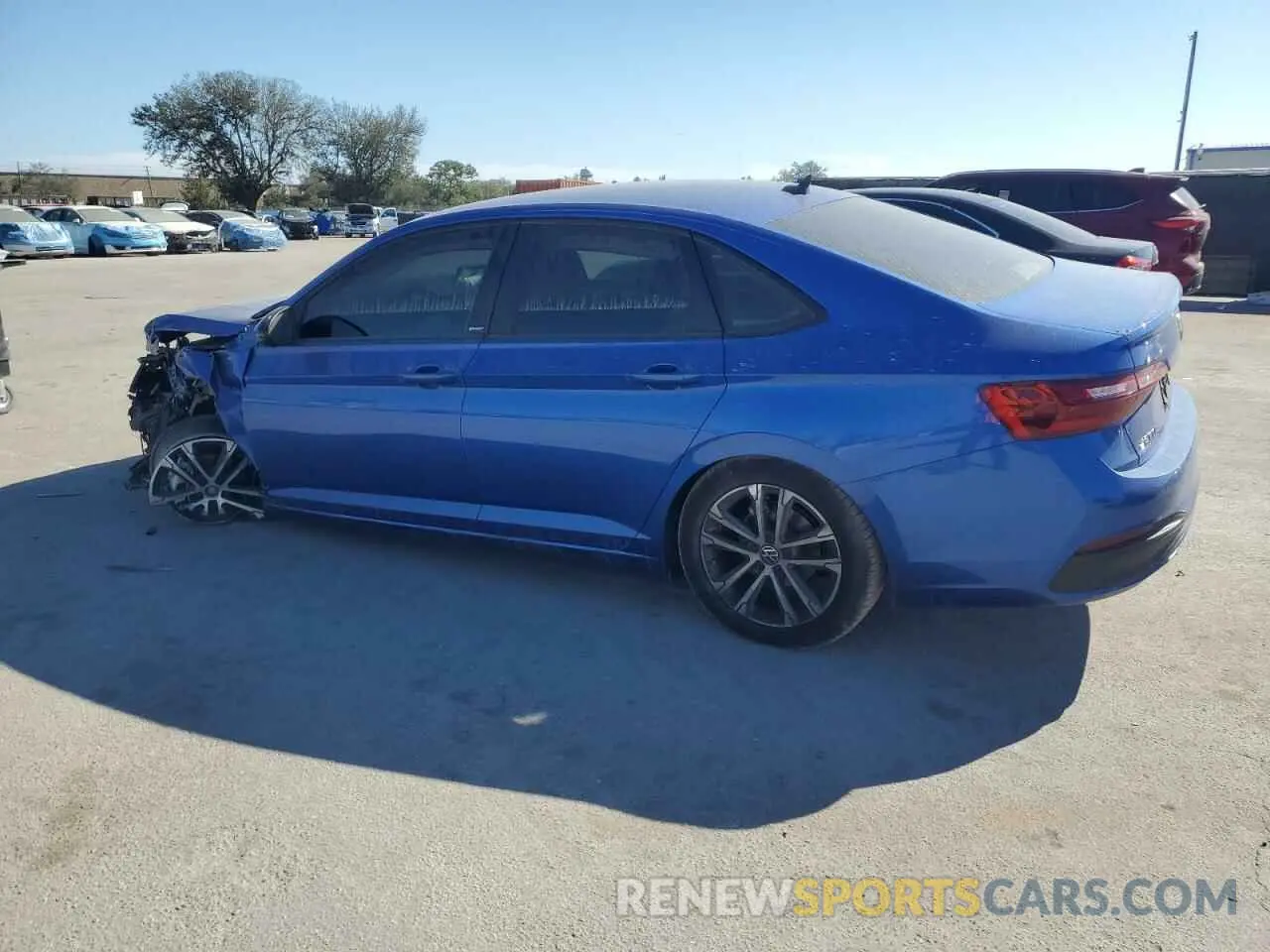 2 fotografías del automóvil dañado 3VWBM7BU0RM075567 VOLKSWAGEN JETTA 2024