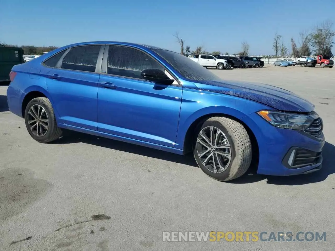 4 fotografías del automóvil dañado 3VWBM7BU0RM075567 VOLKSWAGEN JETTA 2024