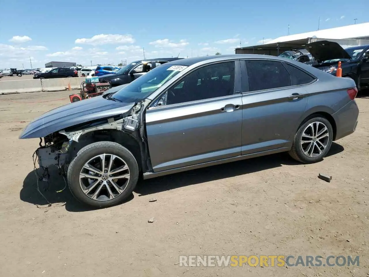 1 fotografías del automóvil dañado 3VWBM7BU1RM008606 VOLKSWAGEN JETTA 2024