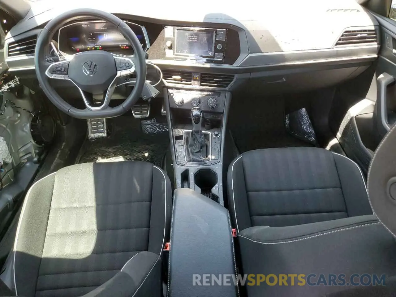8 fotografías del automóvil dañado 3VWBM7BU1RM008606 VOLKSWAGEN JETTA 2024