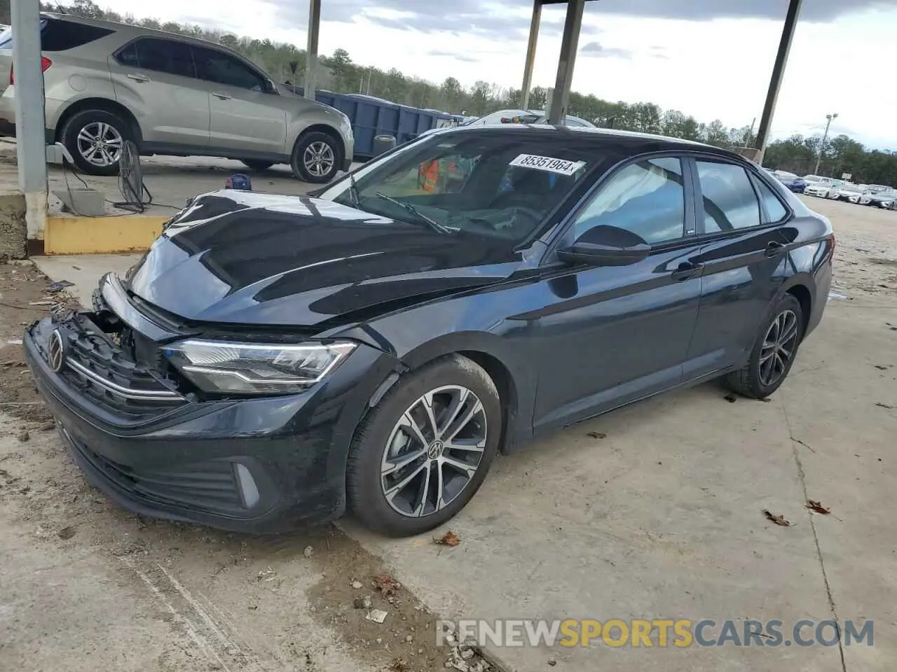 1 fotografías del automóvil dañado 3VWBM7BU1RM051598 VOLKSWAGEN JETTA 2024