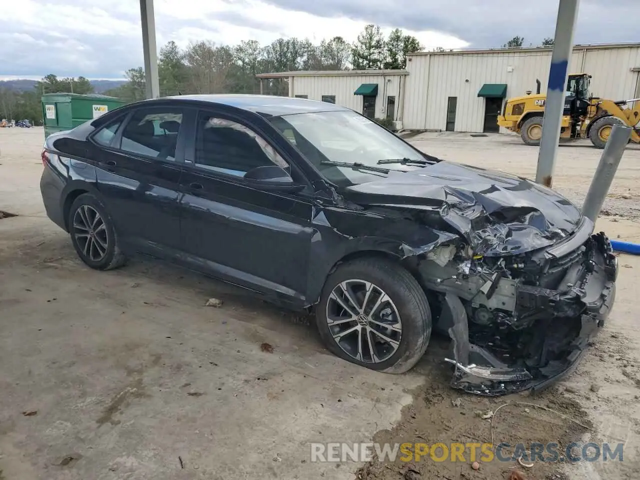 4 fotografías del automóvil dañado 3VWBM7BU1RM051598 VOLKSWAGEN JETTA 2024