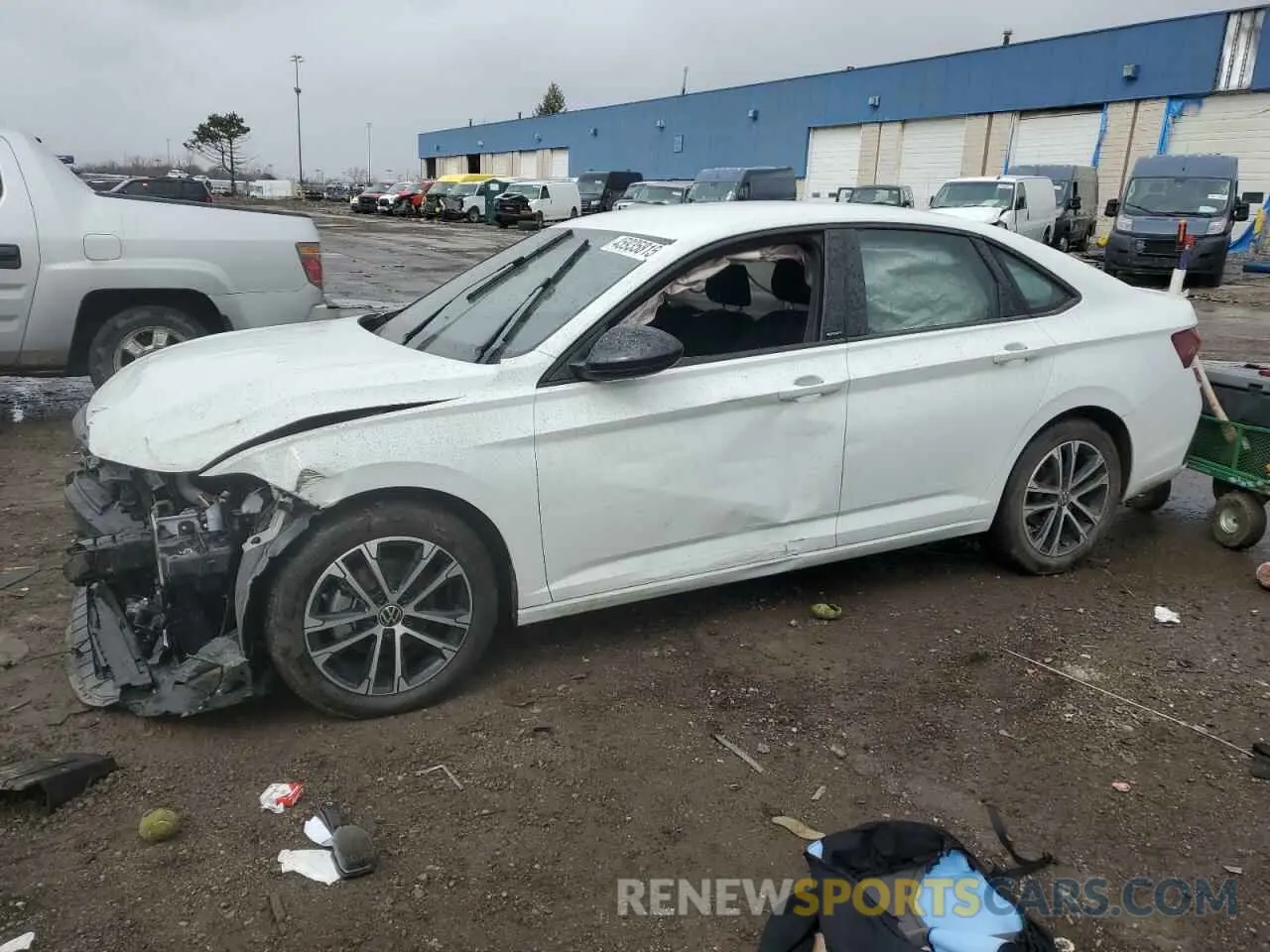 1 fotografías del automóvil dañado 3VWBM7BU2RM050184 VOLKSWAGEN JETTA 2024