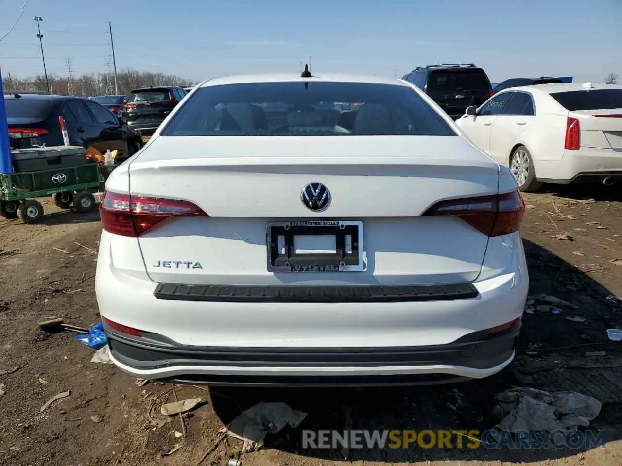 6 fotografías del automóvil dañado 3VWBM7BU2RM075229 VOLKSWAGEN JETTA 2024