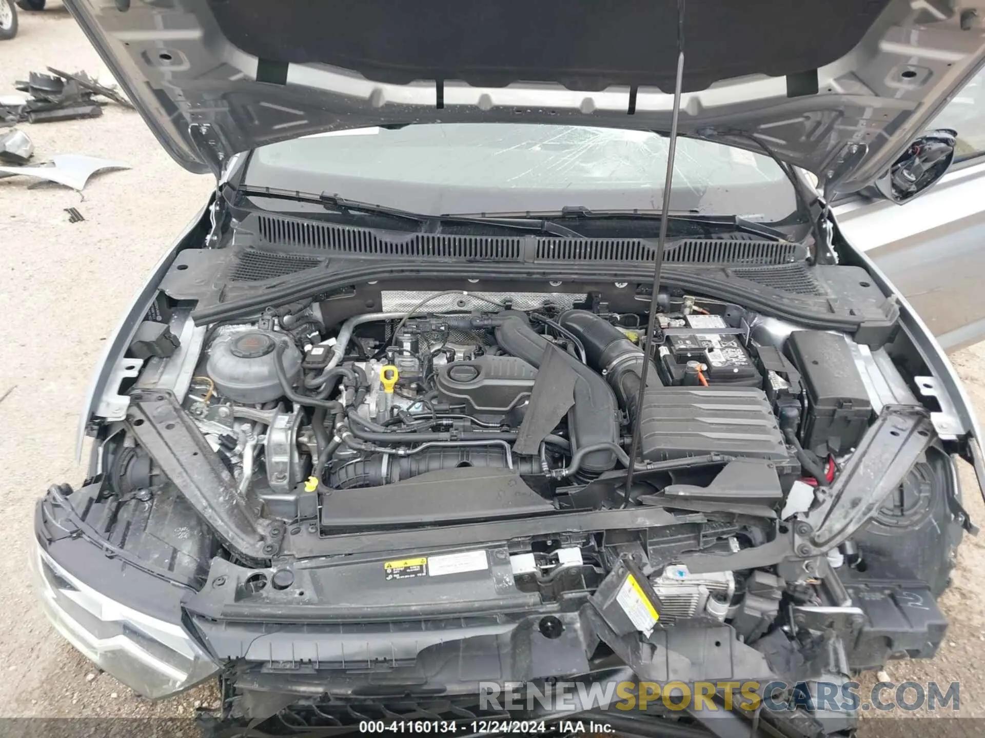 10 fotografías del automóvil dañado 3VWBM7BU3RM086370 VOLKSWAGEN JETTA 2024