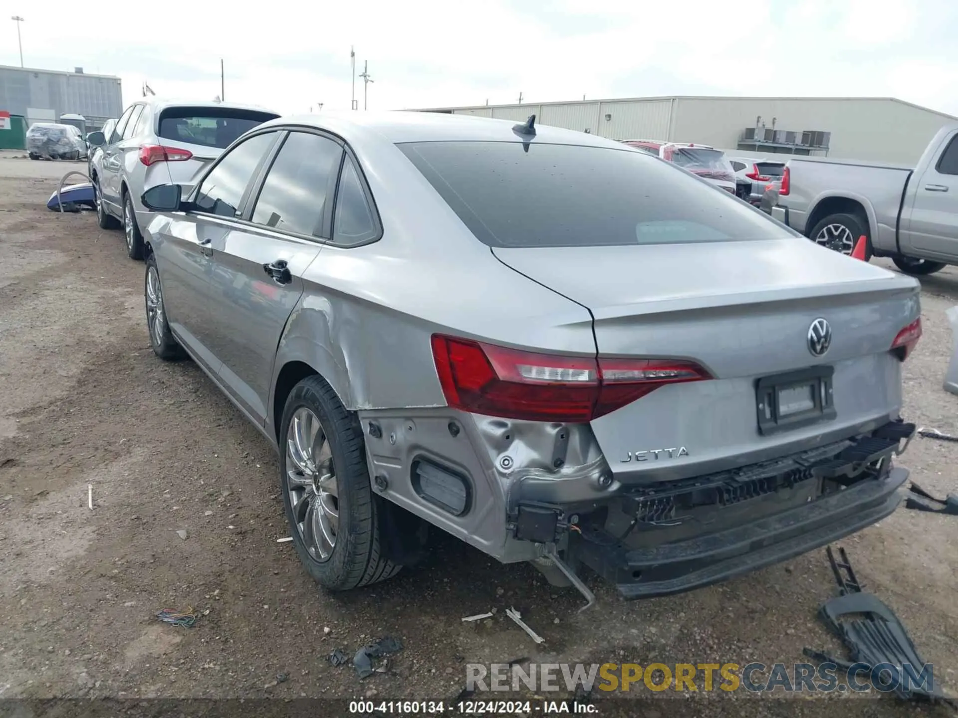 3 fotografías del automóvil dañado 3VWBM7BU3RM086370 VOLKSWAGEN JETTA 2024